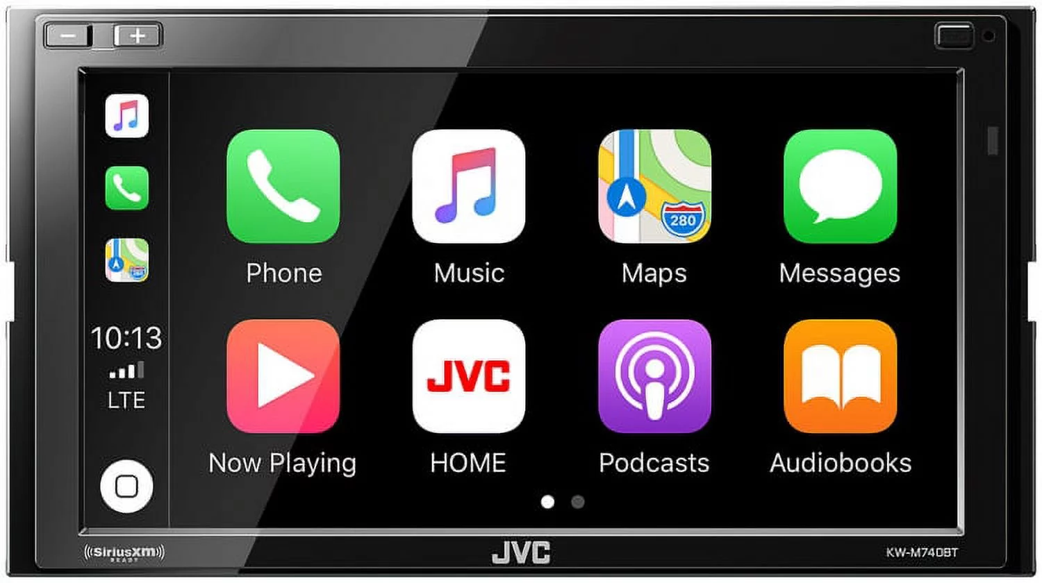 JVC – KW-M740BT 2-DIN AV Receiver