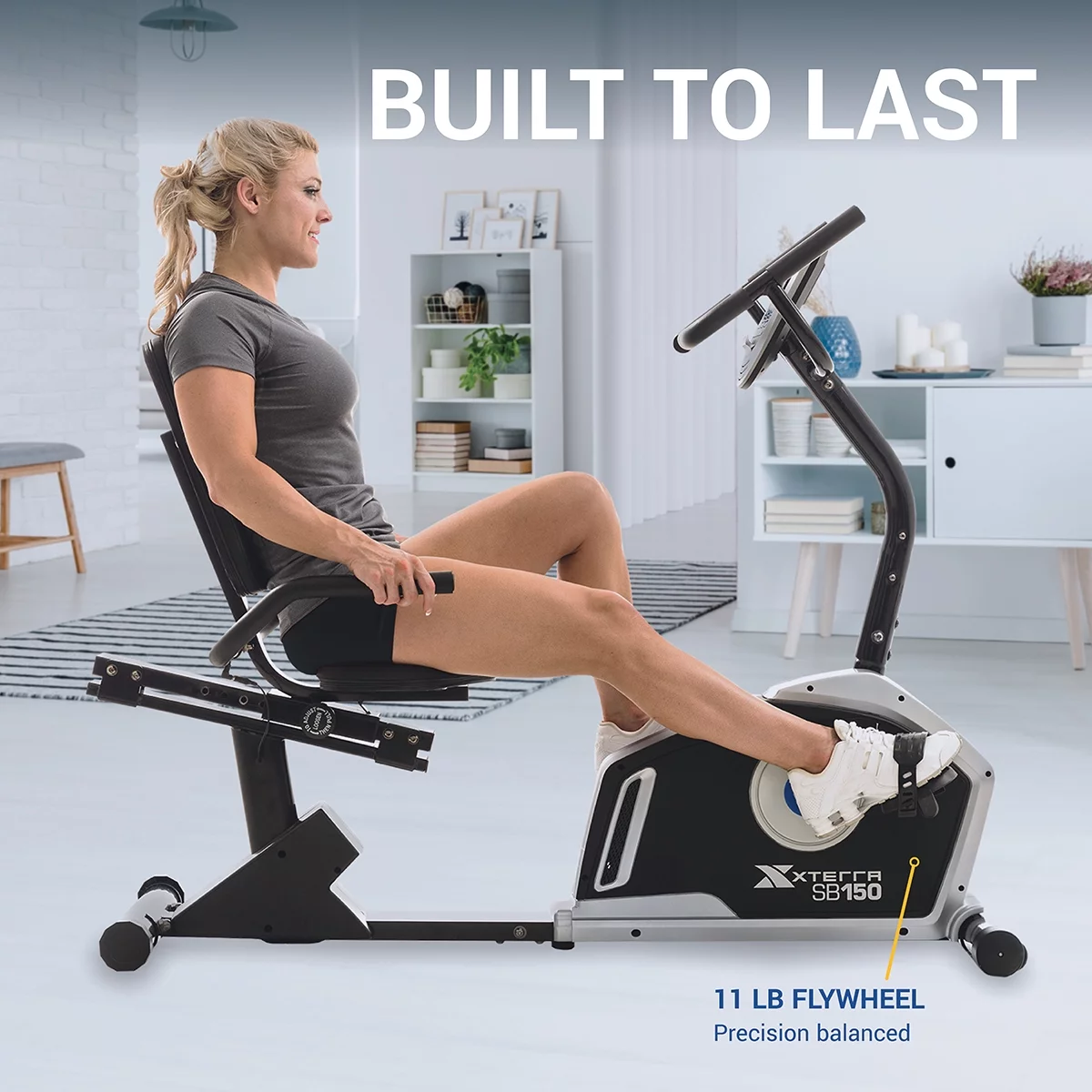 XTERRA Fitness SB150 Recumbent Bike with 24 Magnetic Resistance Levels