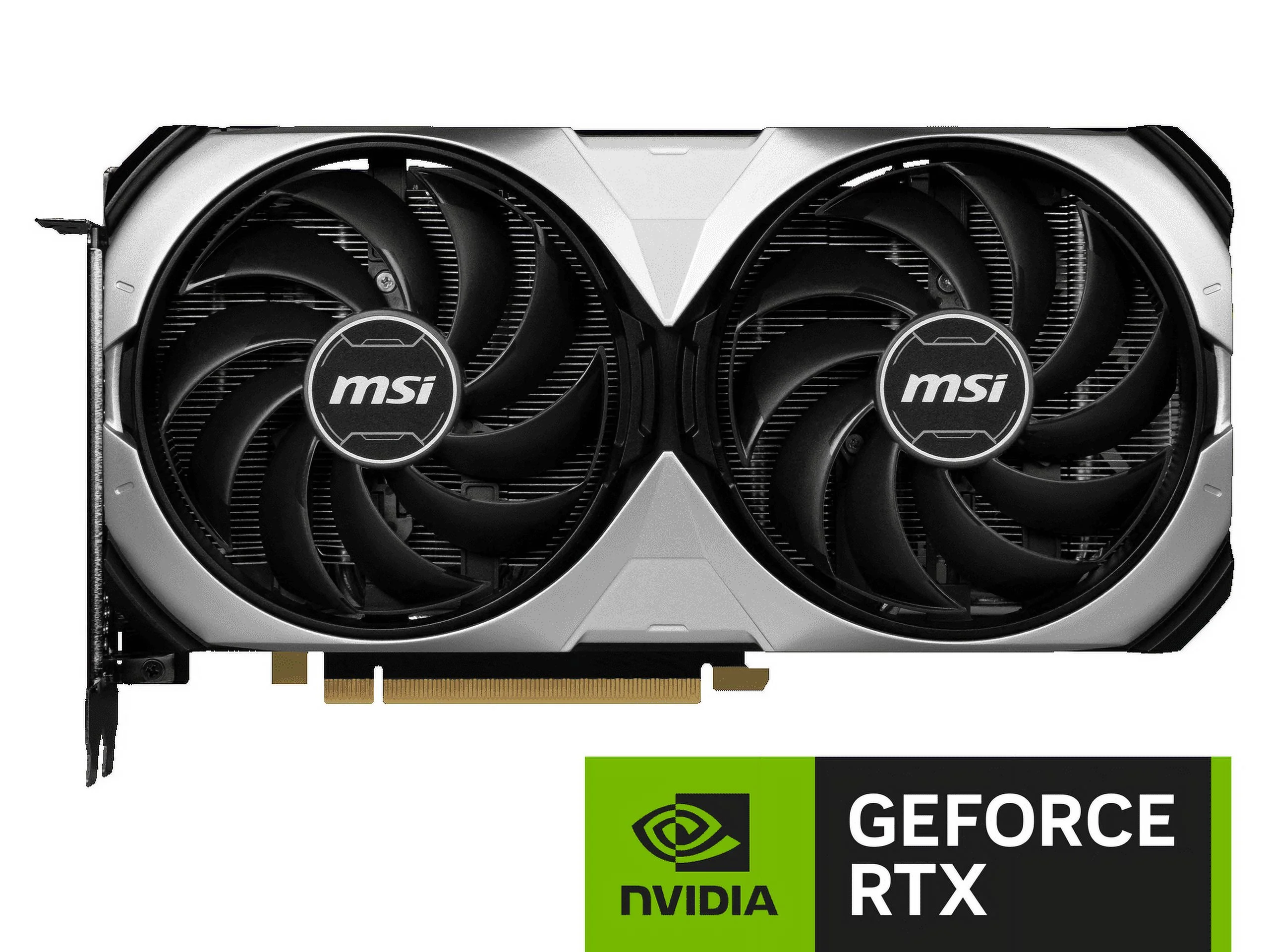 MSI Ventus GeForce RTX 4070 Ti SUPER 16GB GDDR6X PCI Express 4.0 ATX Video Card RTX 4070 Ti SUPER 16G VENTUS 2X OC