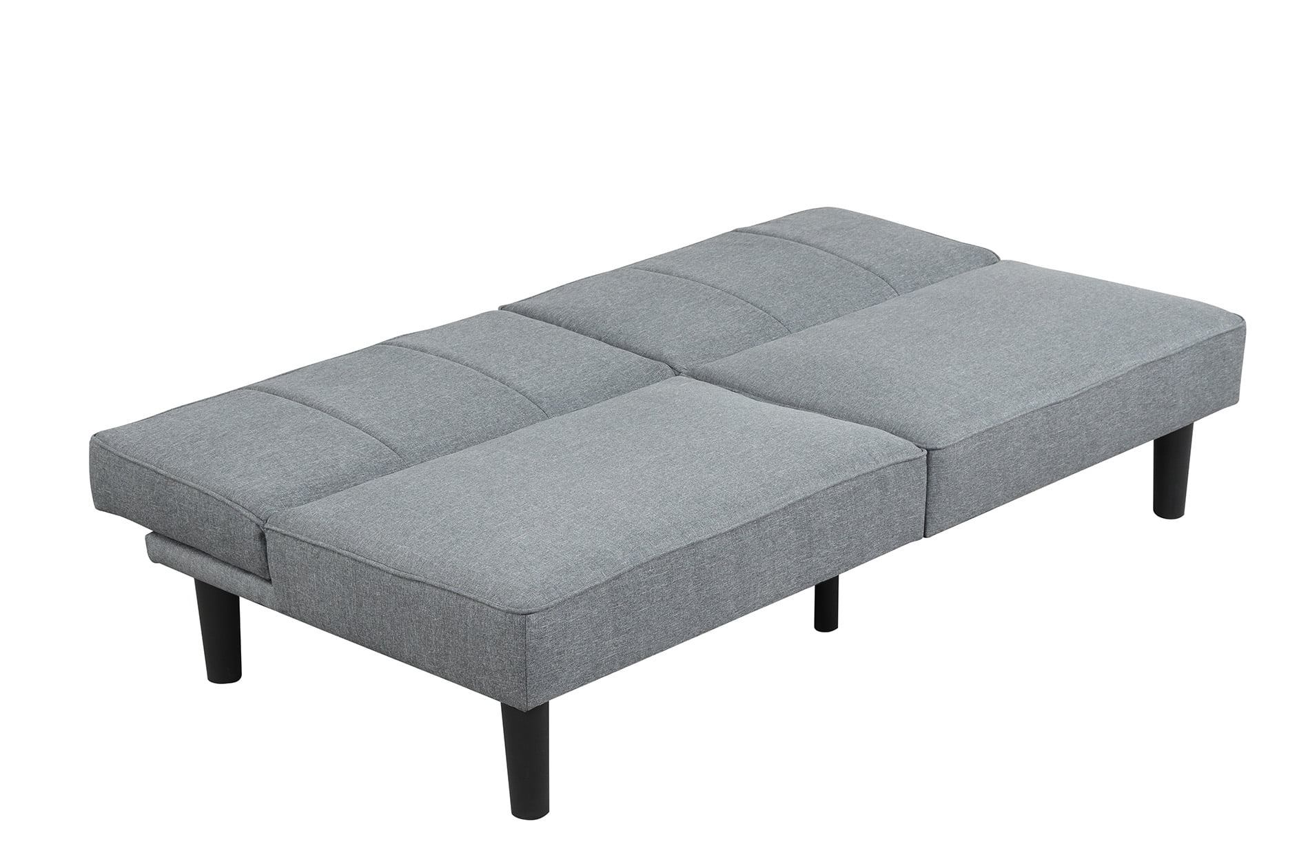 Mainstays Studio Futon, Gray Linen Upholstery