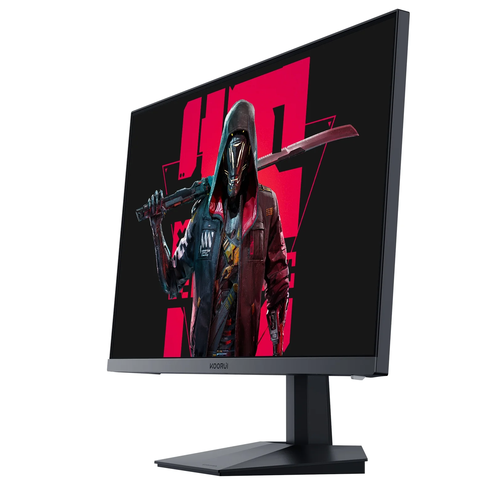 KOORUI 24″ 165Hz Fast 1080P 1ms Ultra Slim Gaming Monitor, HDMI, DisplayPor 24E3