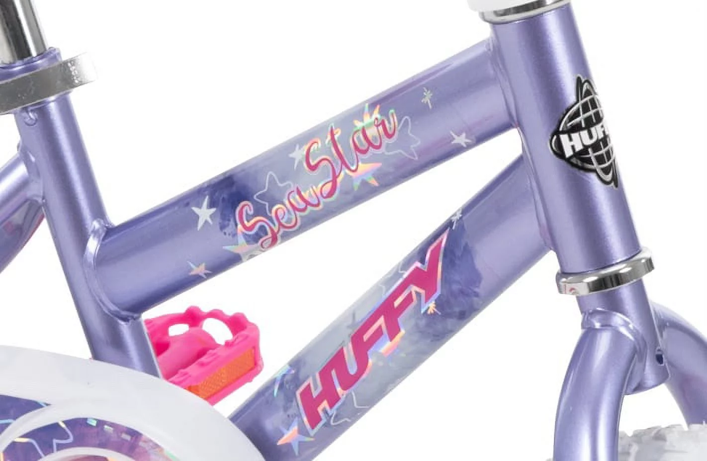 Huffy 12 In. Sea Star Girl’s Sidewalk Bike, Lilac Purple