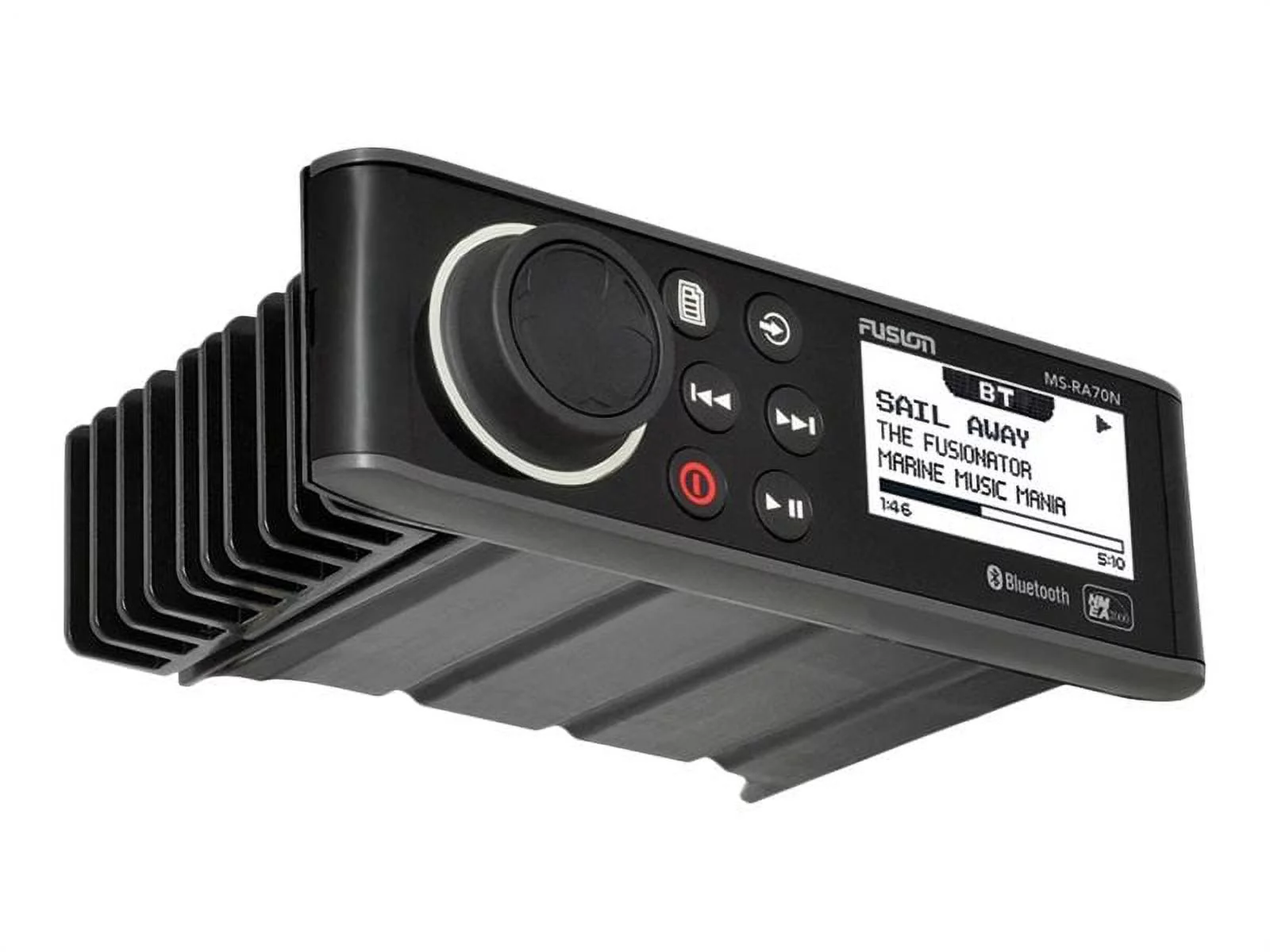 Fusion MS-RA70N – Marine – digital receiver – in-dash – Single-DIN – 50 Watts x 4