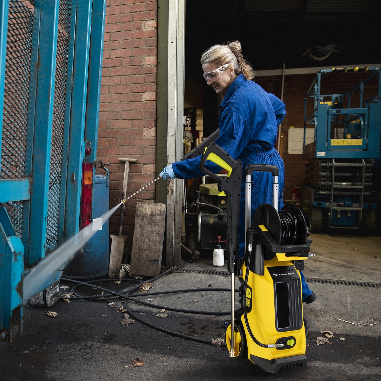 Ktaxon Adjustable High Pressure Washer, 3500PSI 2.6GPM Electric Power Washer Cleaner