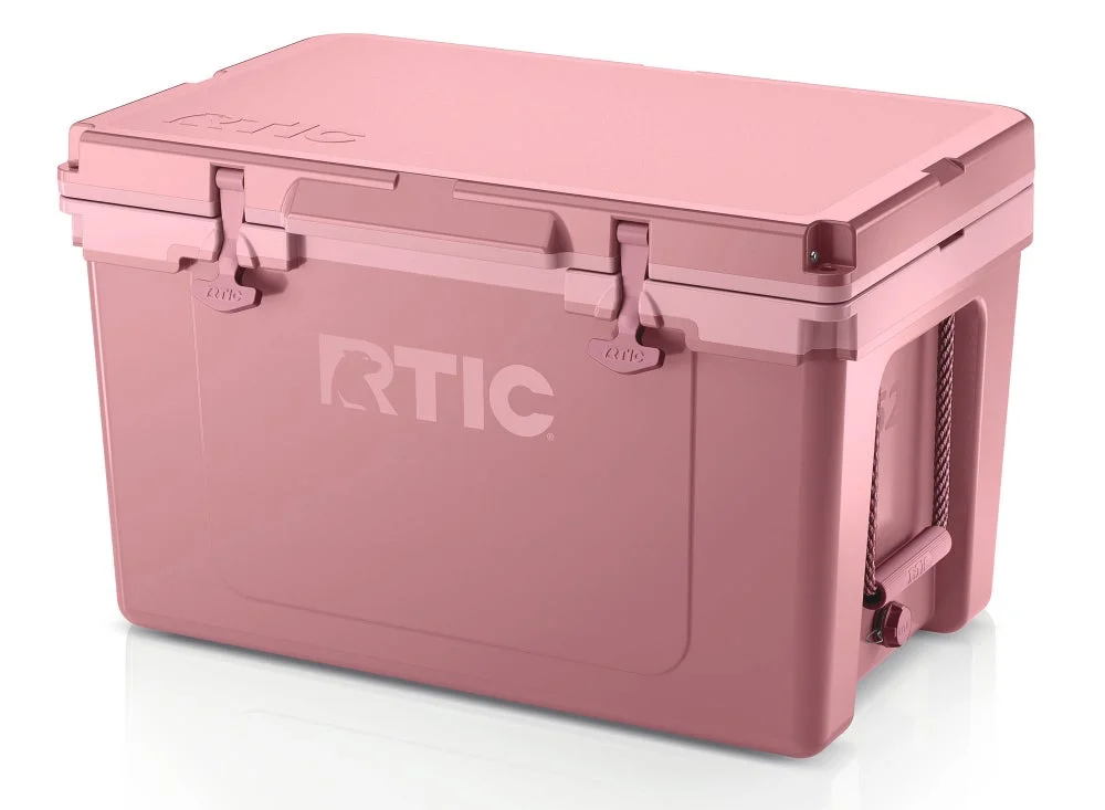 RTIC 52 qt Ultra-Light Hard Cooler Insulated Portable Ice Chest Box for Drink, Beverage, Beach, Camping, Picnic, Fishing, Boat, Barbecue,Snapdragon