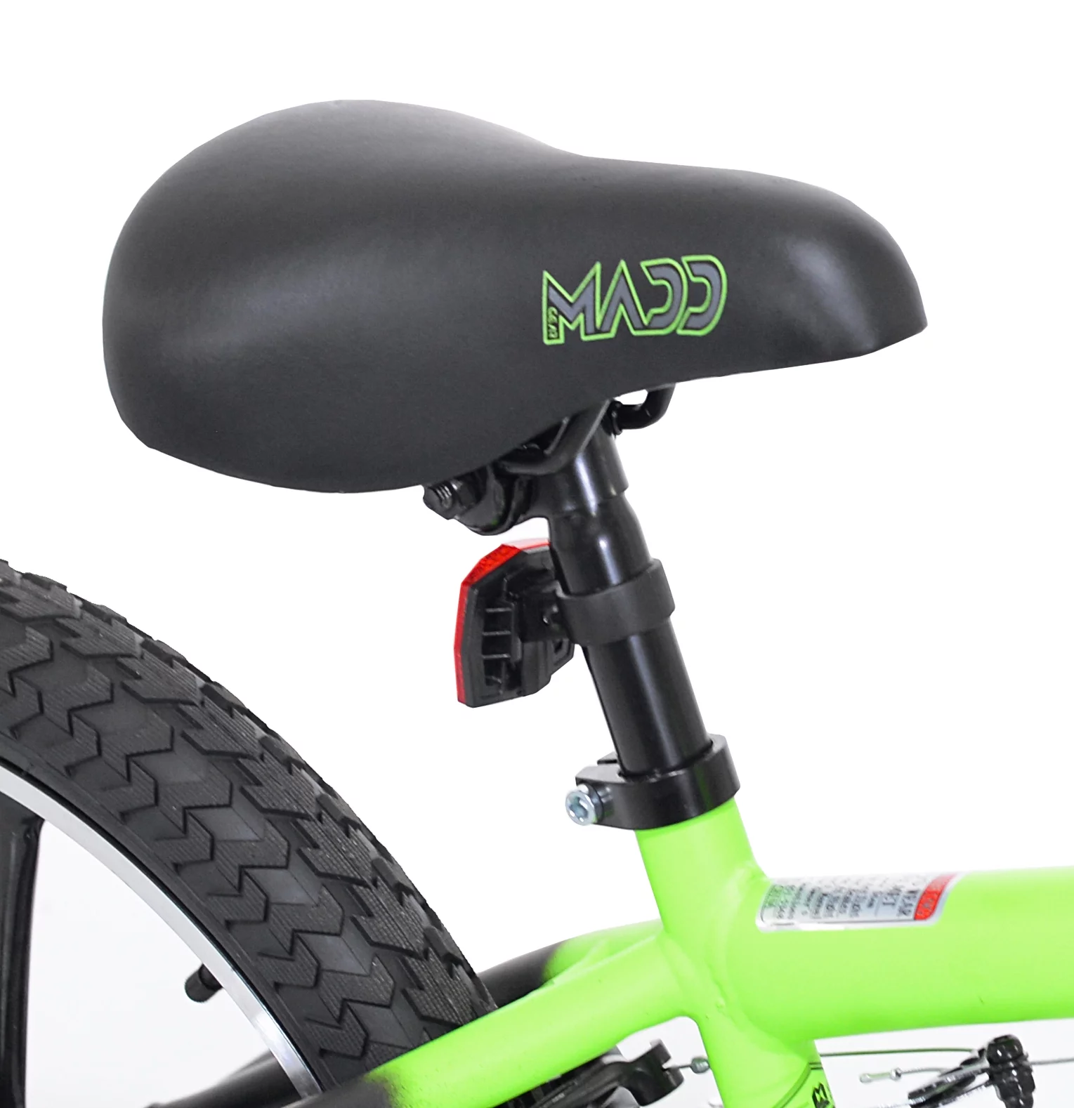 Kent Bicycle Maddgear 20″ Hazard Mag Wheel Boy’s BMX Child Bike, Green and Black