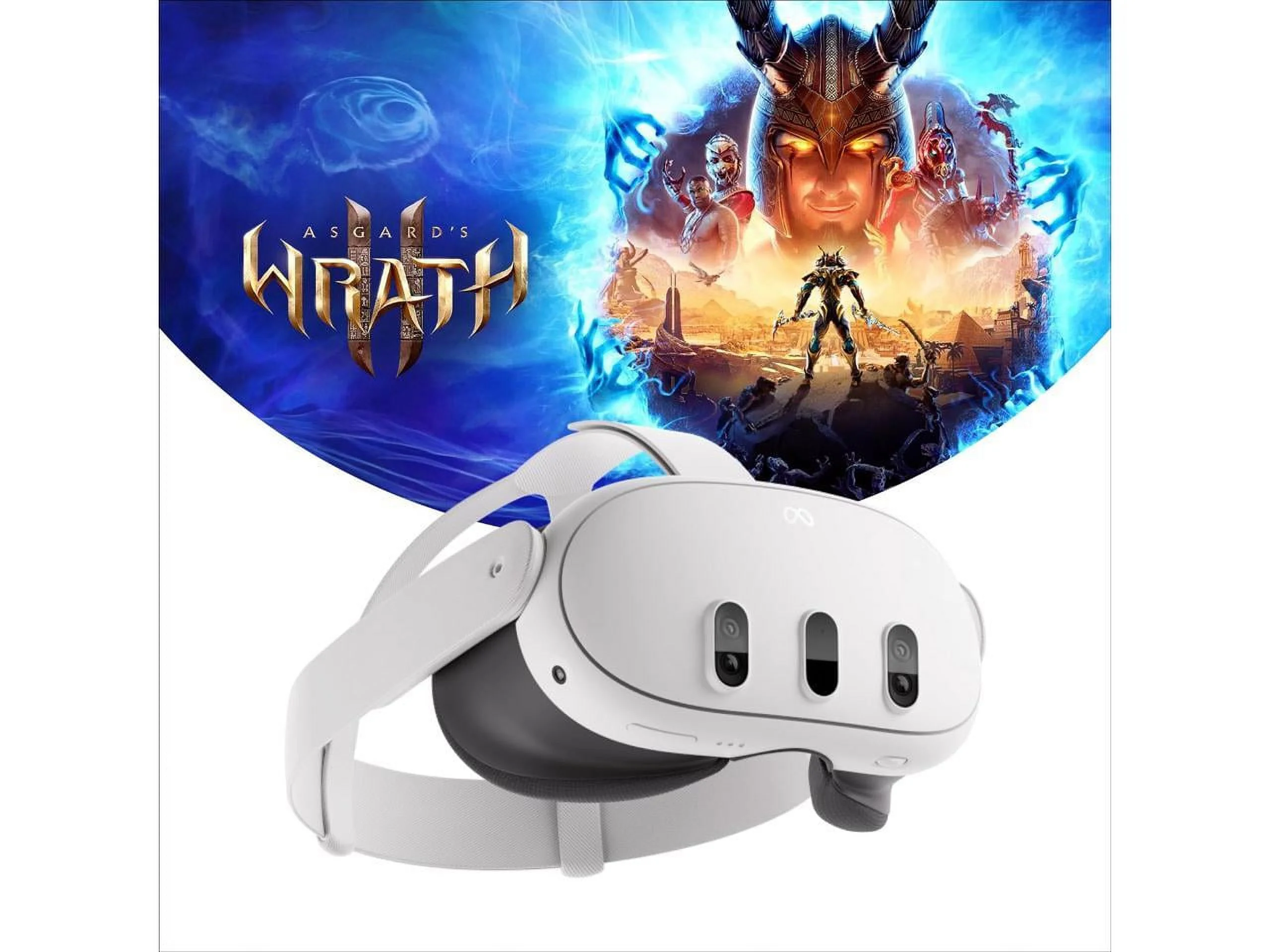 Meta Quest 3 – 128GB ?? Breakthrough Mixed Reality ?? Powerful Performance ?? Asgard’s Wrath 2 Bundle