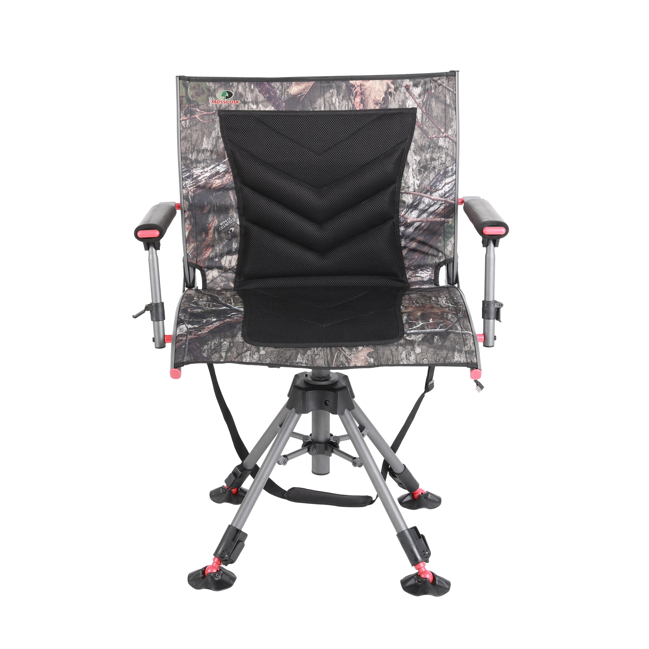 Mossy Oak Camouflage Swivel Blind Chair, L, Unisex