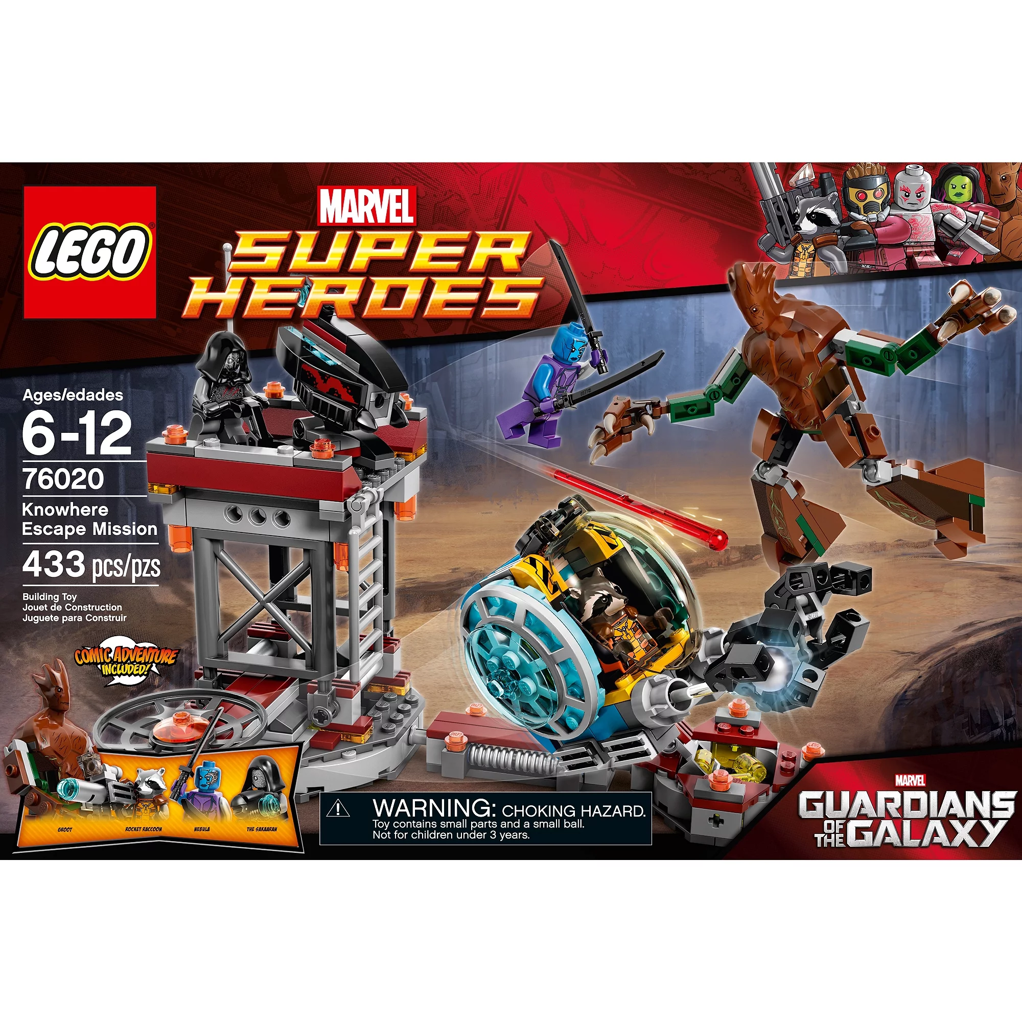 LEGO Super Heroes Knowhere Escape Mission