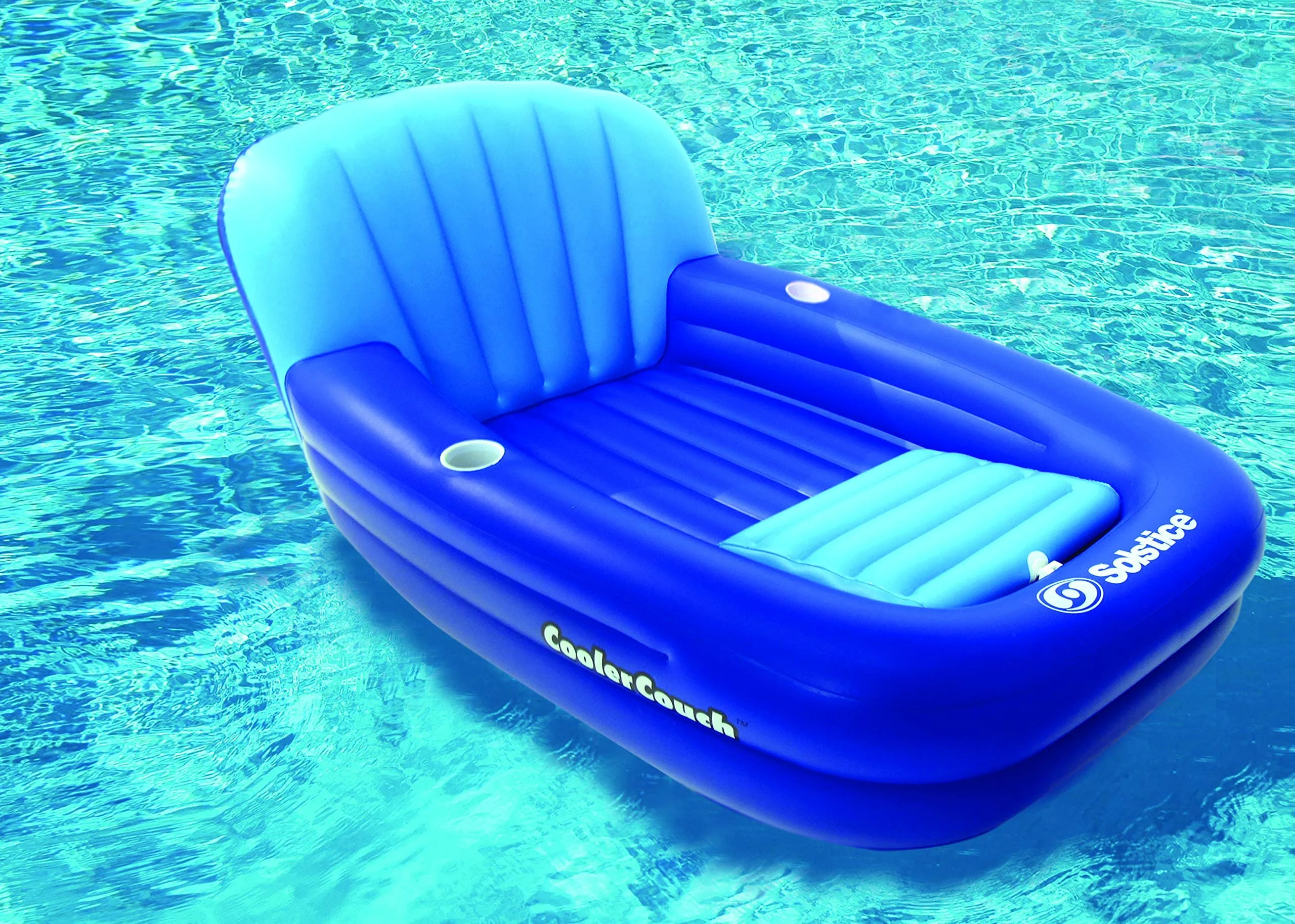 Solstice by Swimline Cooler Couch Inflatable Pool Lounger