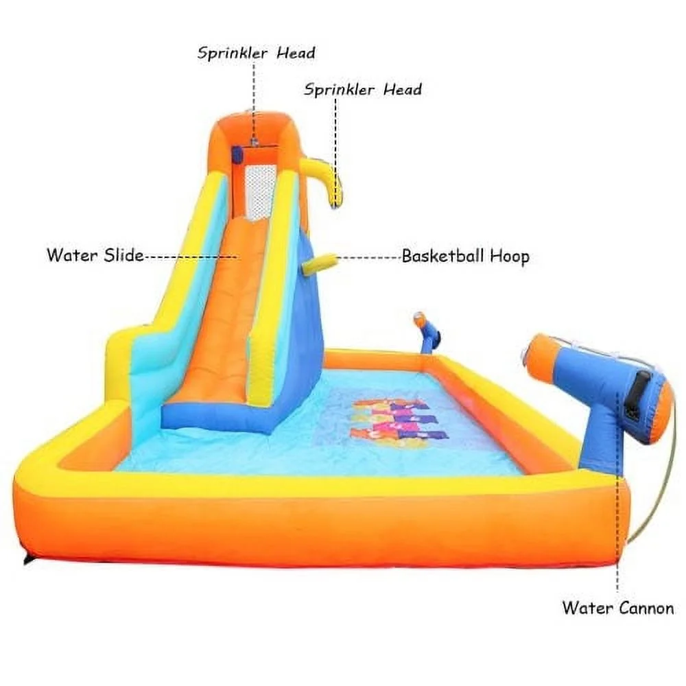 Elegant Choise Water Slide Inflatable Kids Bounce House with Blower