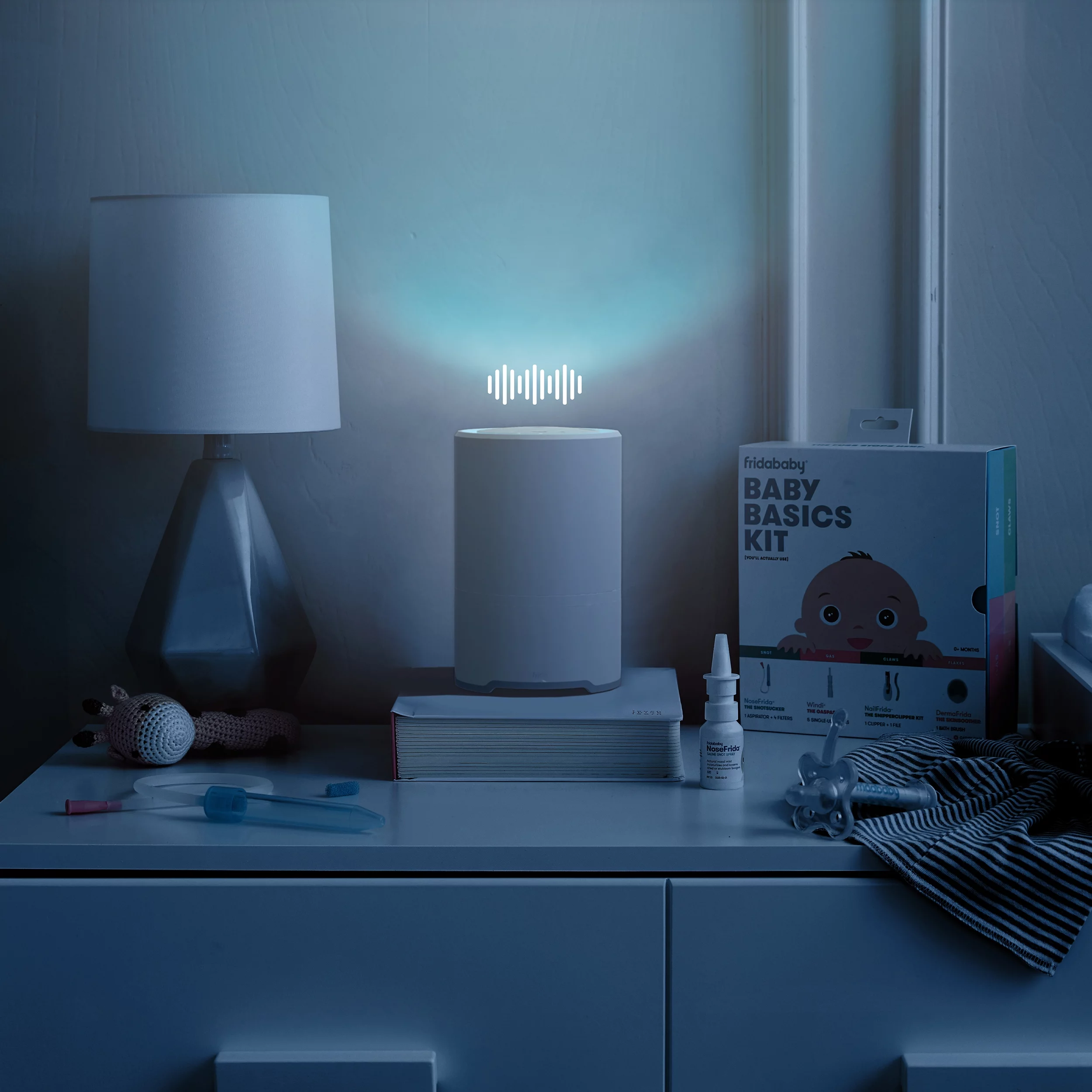 FridaBaby 3-in-1 Air Purifier, Sound Machine, and Nightlight