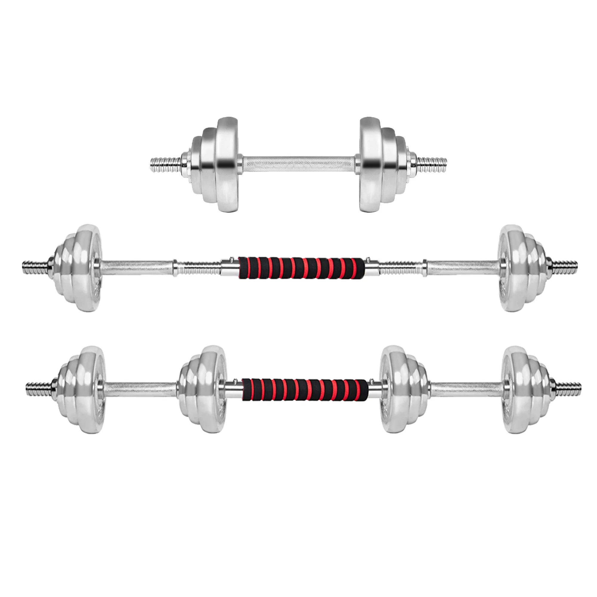 Dumbbells Barbell Set Dumbbell Bar Set Adjustable Barbell Lifting Dumbells Weight Set Fitness Free Exercise Home Gym Biceps Weight Loss Training