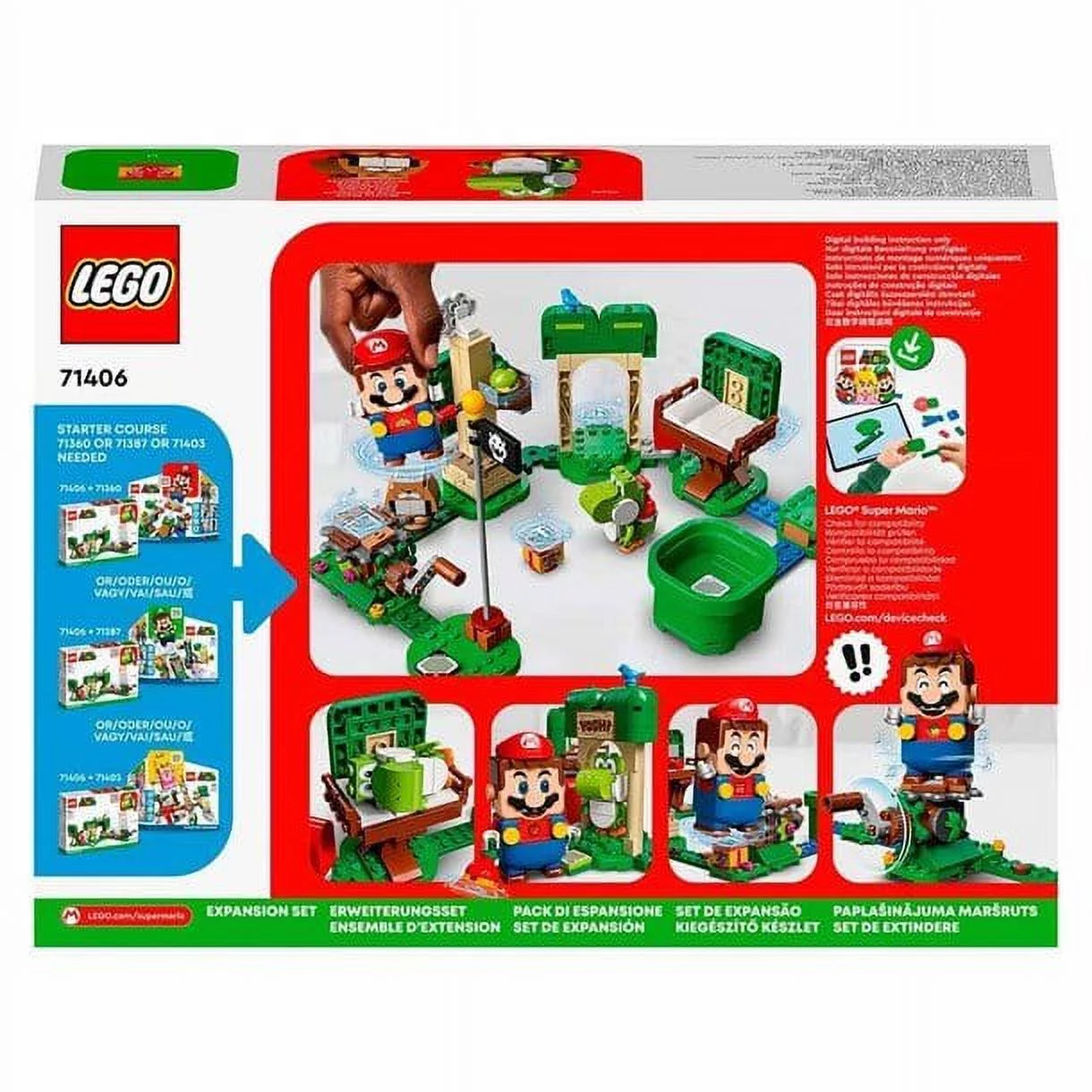 Lego Super Mario Yoshi’s Gift House Additional Adventure Set 71406