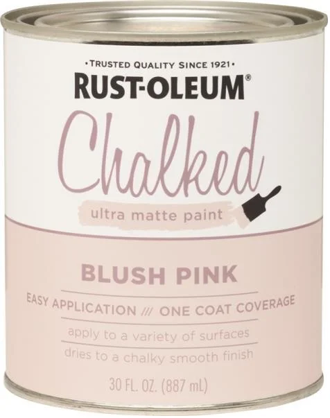 Linen White, Rust-Oleum Chalked Ultra Matte Paint, Quart