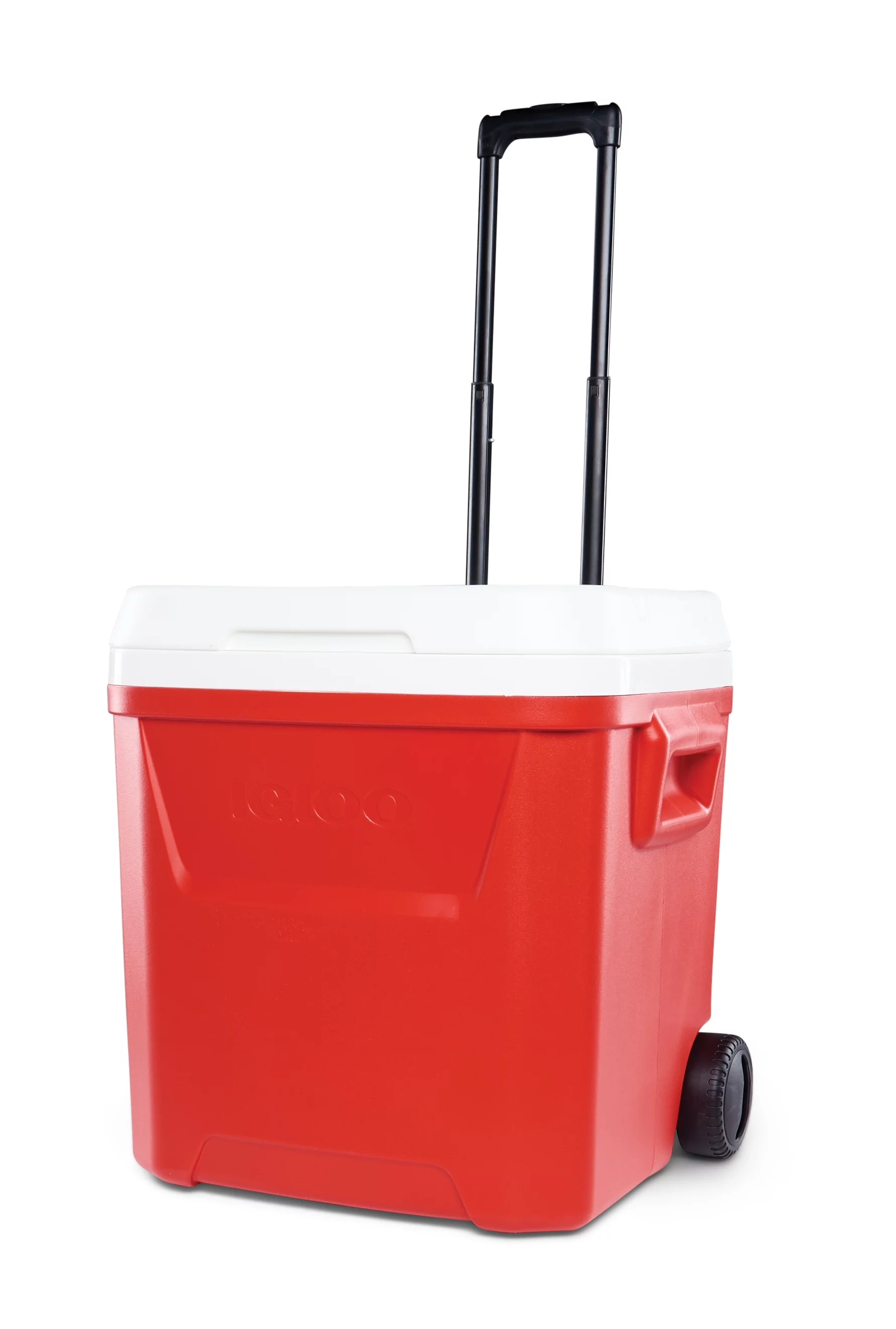 Igloo 60 QT Laguna Roller Ice Chest Rolling Cooler – Red