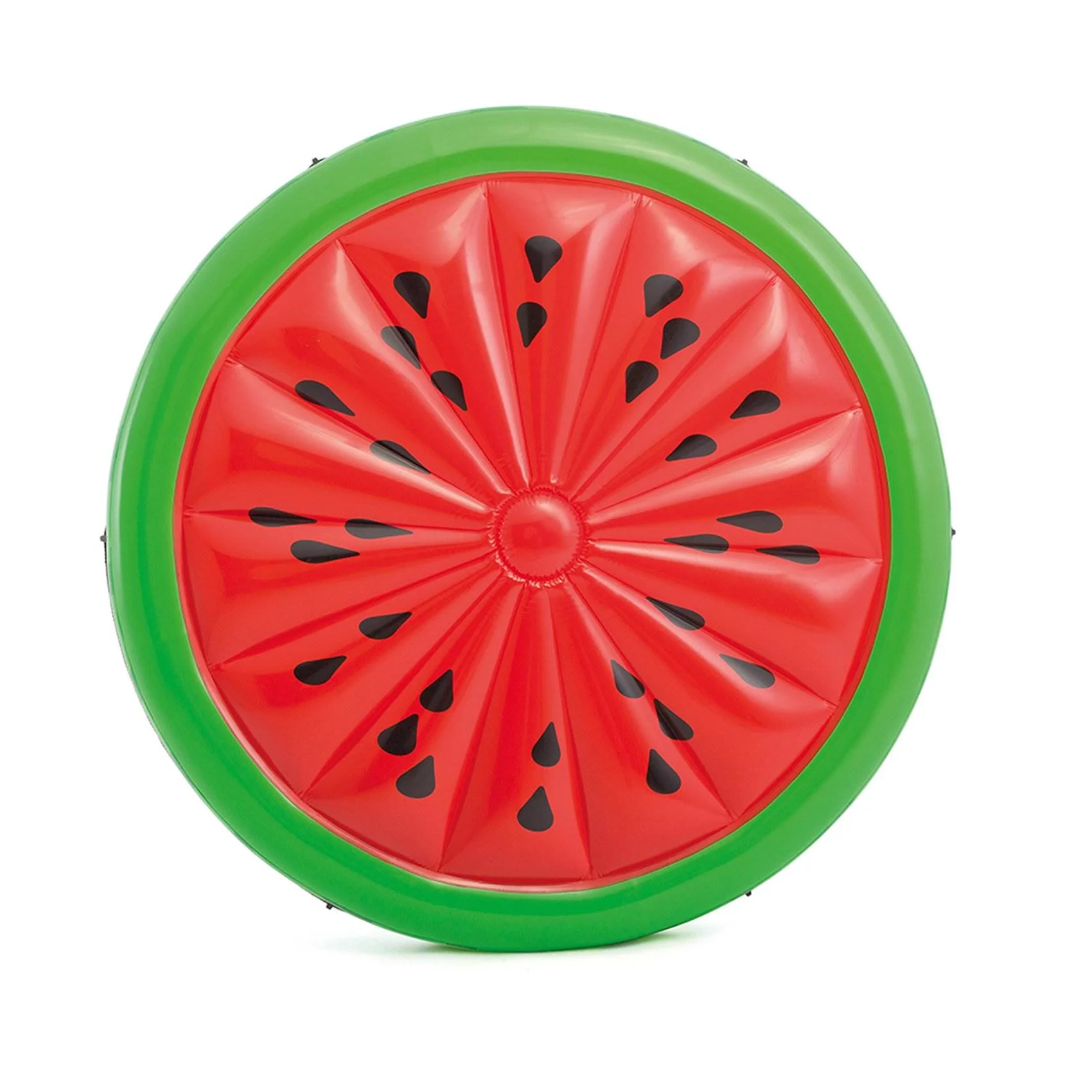 Intex Giant Inflatable 72 Inch Watermelon Summer Swimming Pool Float (2 Pack)