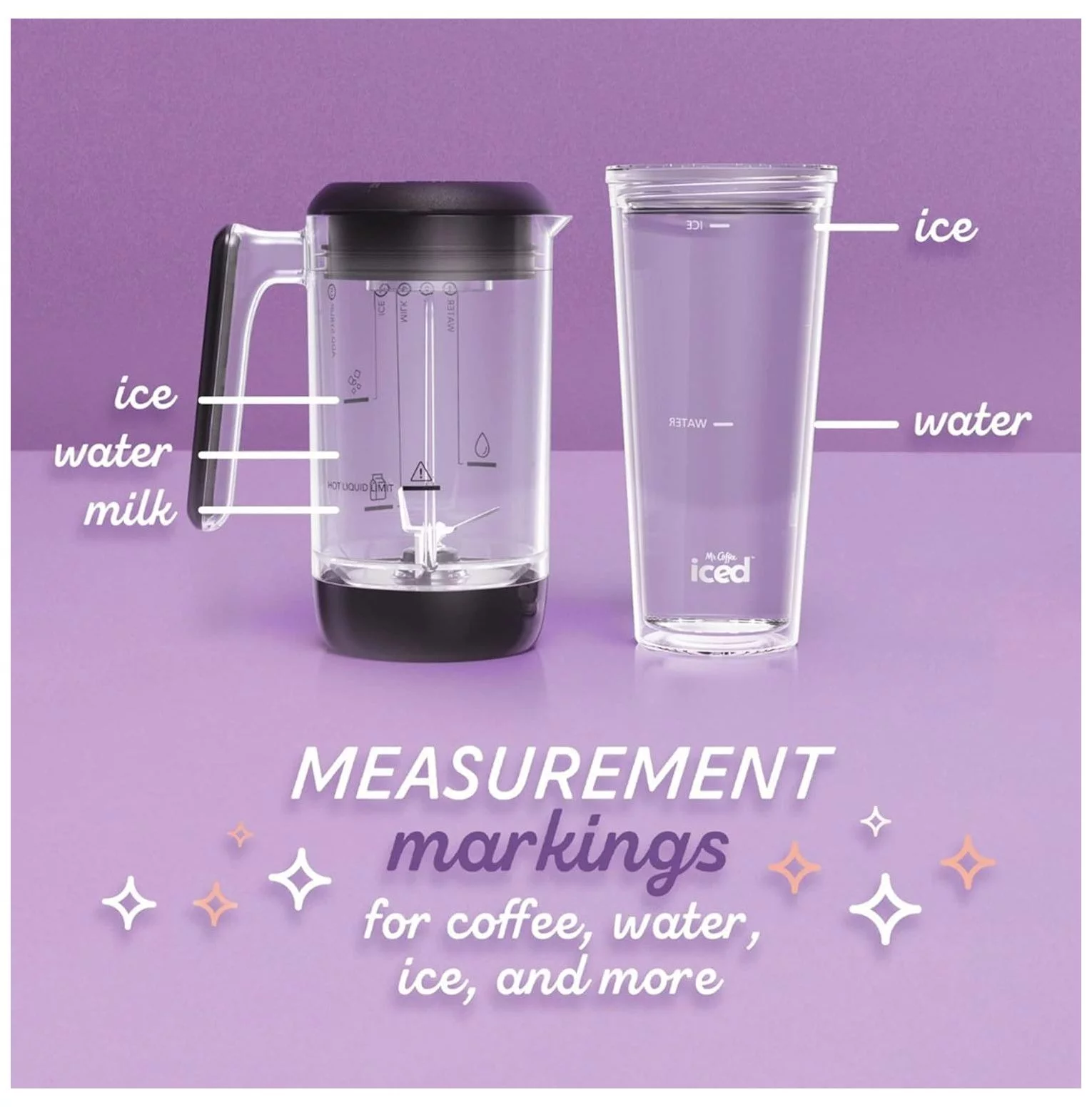 CintBllTer Single-Serve 3-in-1 Iced and Hot Coffee and Tea Maker and Blender with Reusable Filter, , Recipe Book, 2 s, Lids and Straws