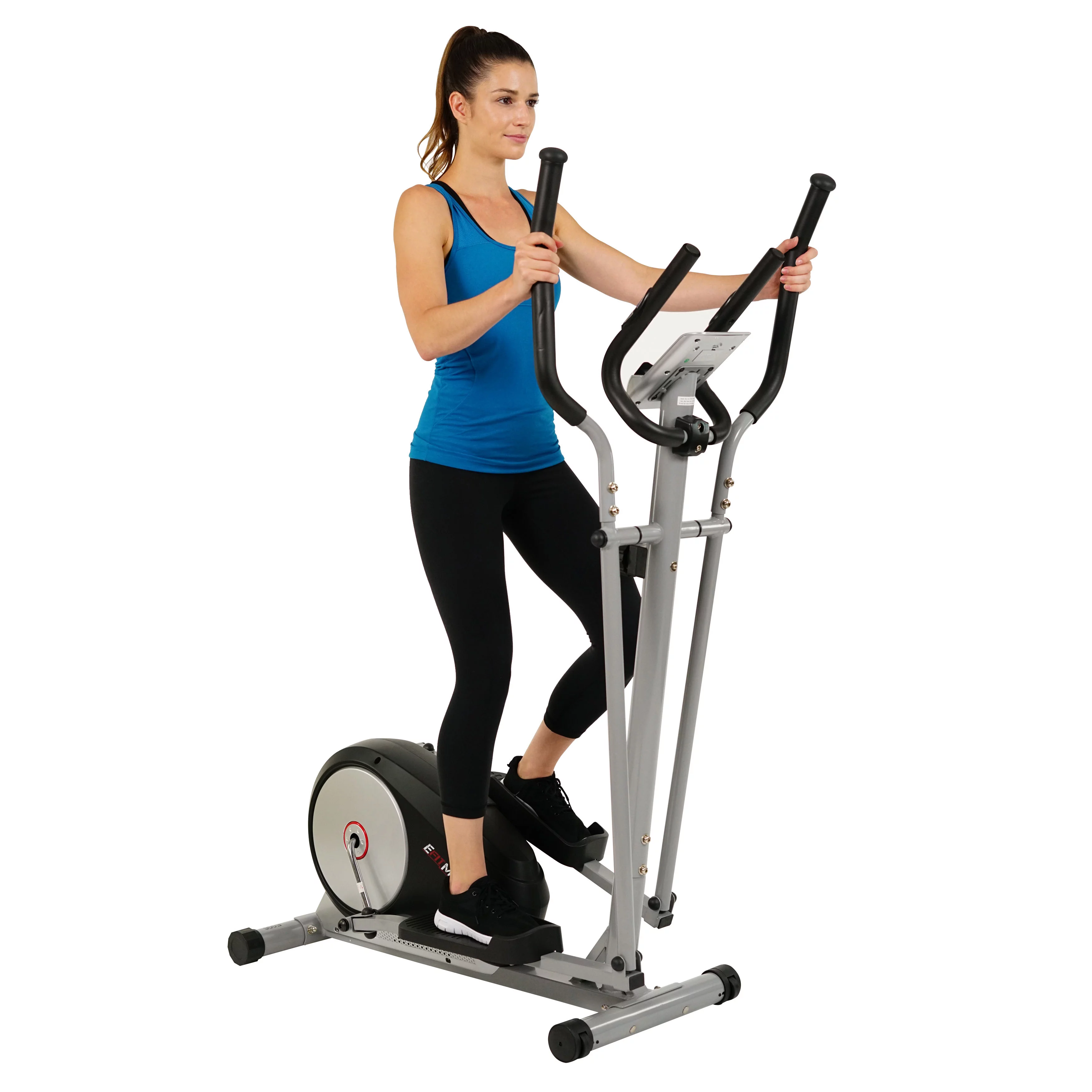 Magnetic Elliptical Trainer w/ LCD Monitor and Pulse Rate Grips by EFITMENT – E006