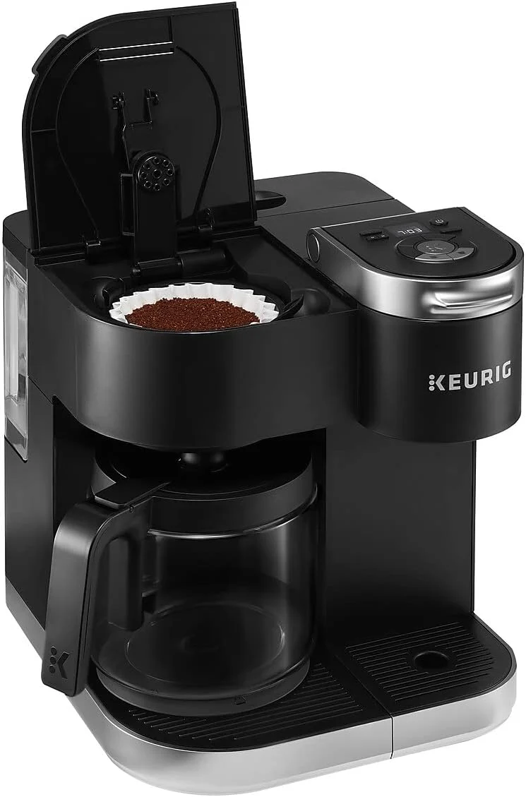 Keurig K-Duo Single Serve K-Cup Pod & Carafe Coffee Maker, Black