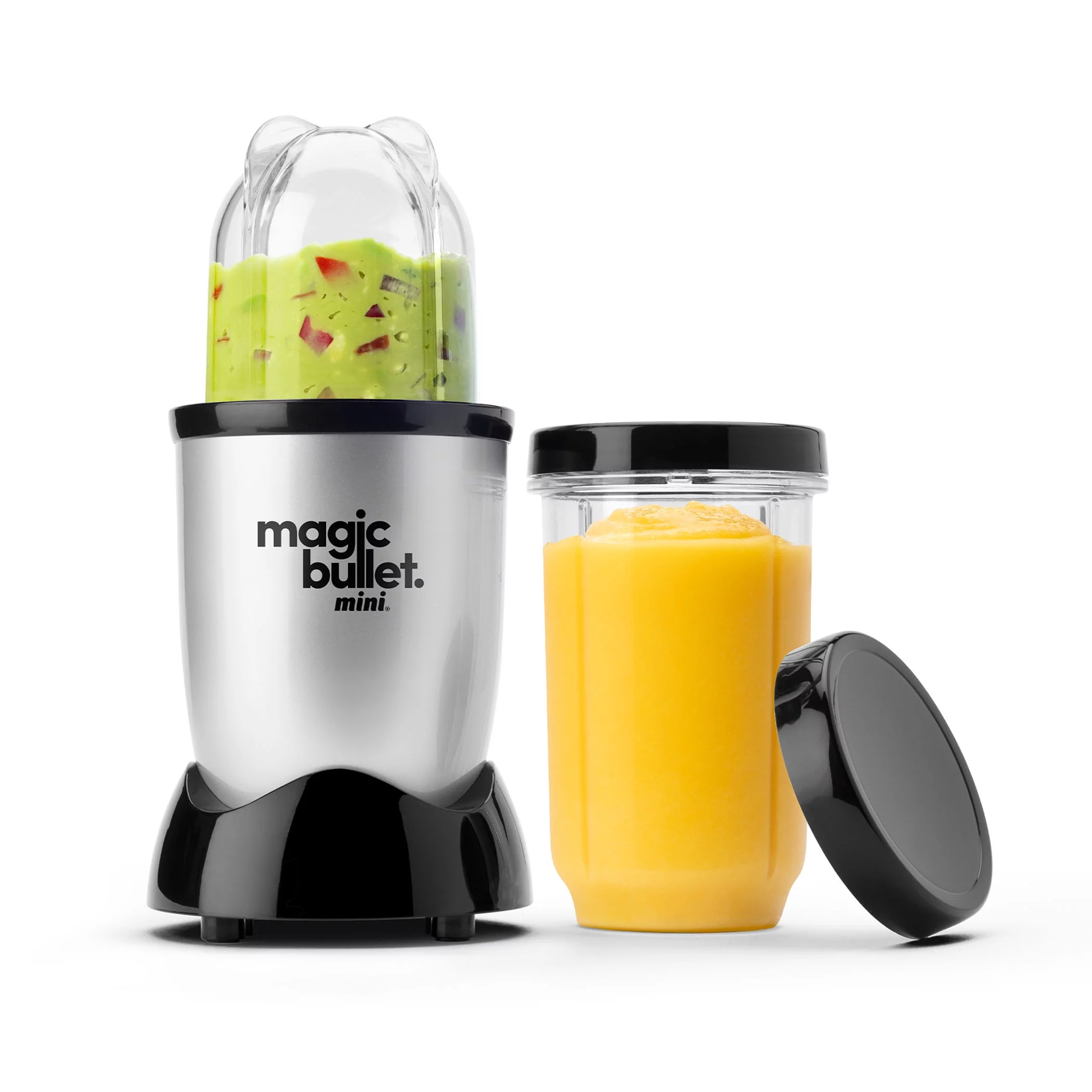 Magic Bullet Mini 14 oz. Compact Personal Blender Silver/Black