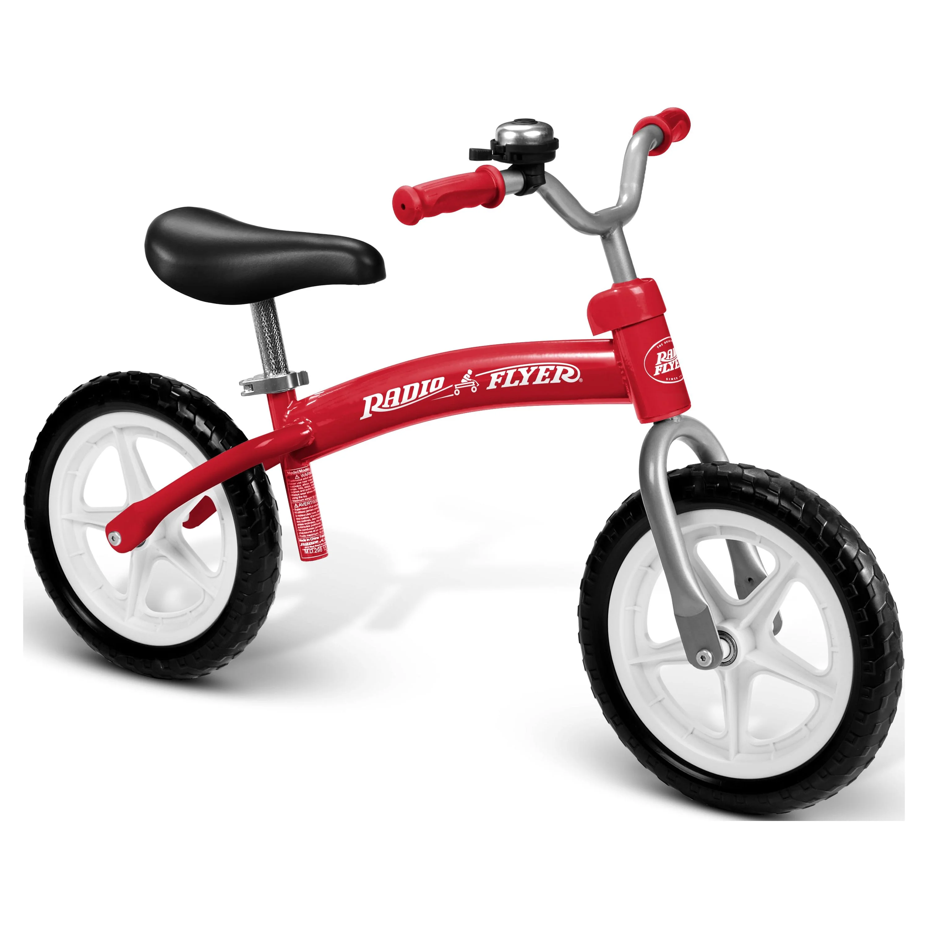 Radio Flyer, Glide & Go Balance Bike, Red, Unisex Beginner Bike