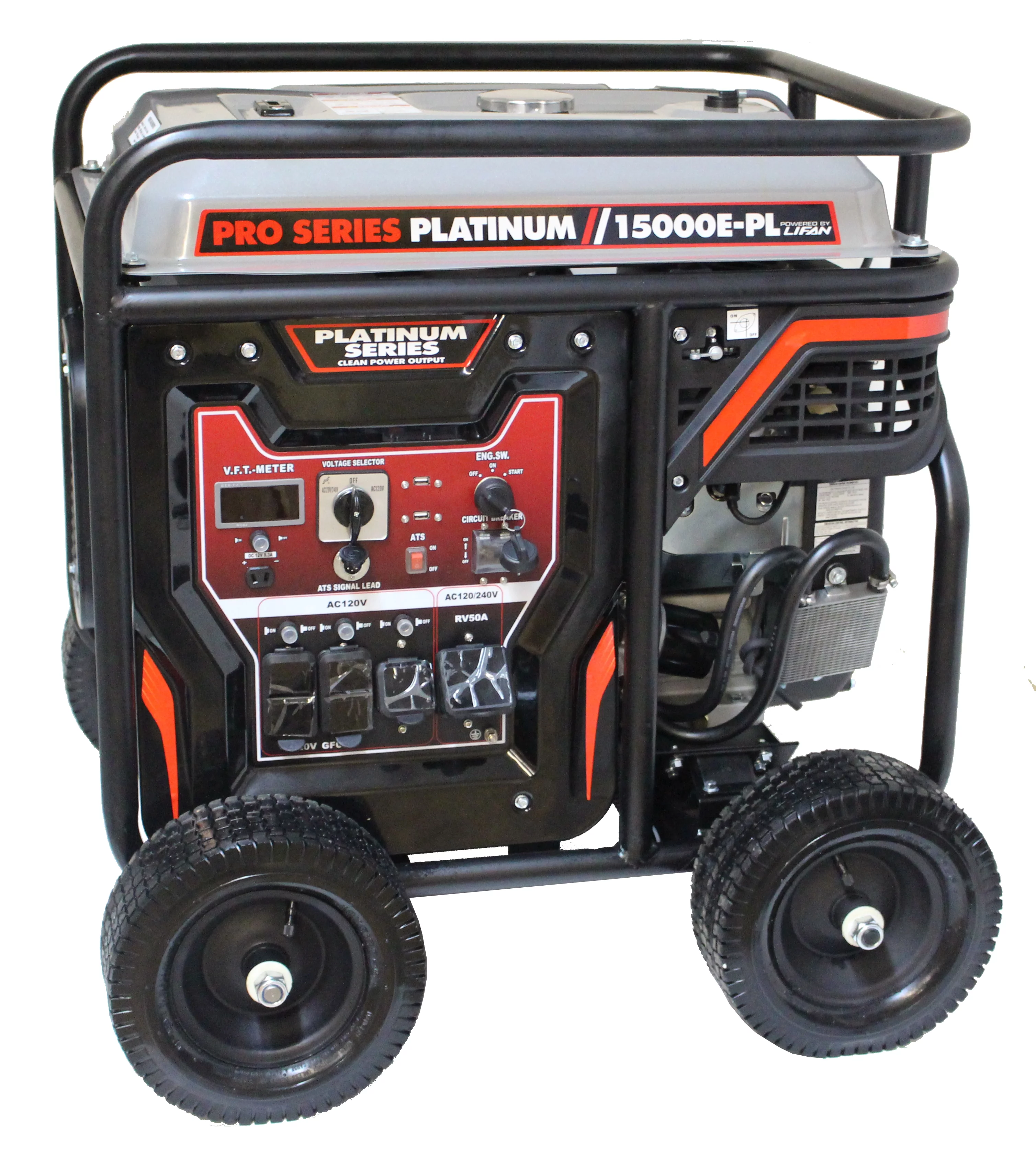 Lifan LF15000-EPL 15000 watt Gas Generator