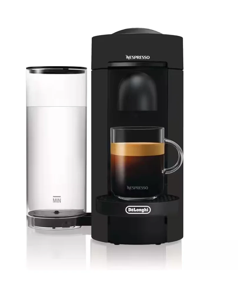 Open Box Nespresso VertuoPlus Coffee Machine by De’Longhi 5oz (MACHINE ONLY) -Matte Black