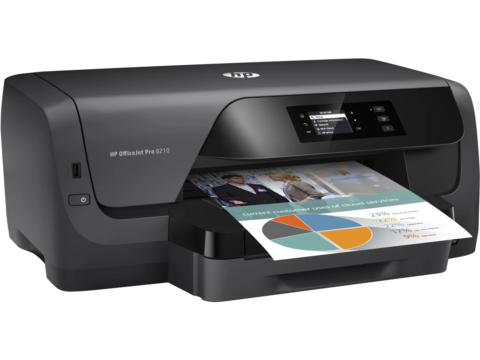 HP OfficeJet Pro 8210 Printer | Print only, wireless | D9L64A