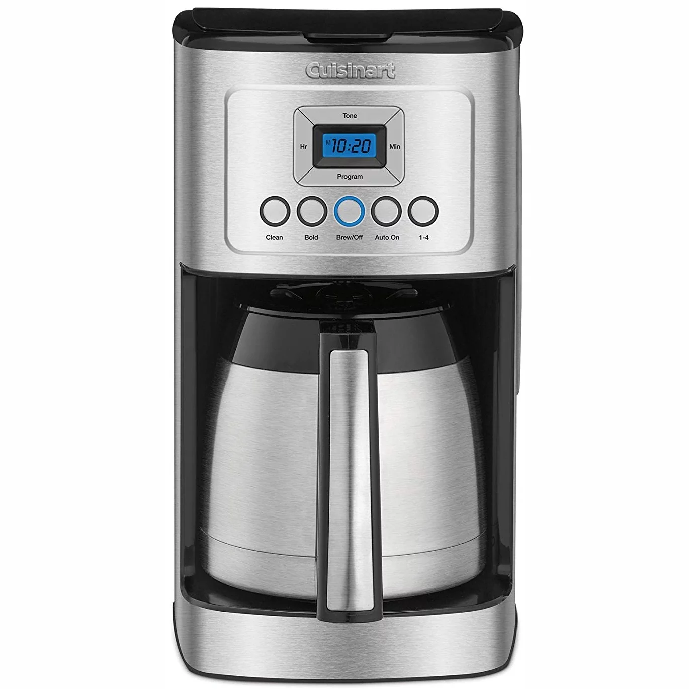 Cuisinart 12 Cup Programmable Thermal Coffeemaker, Silver, DCC-3400P1