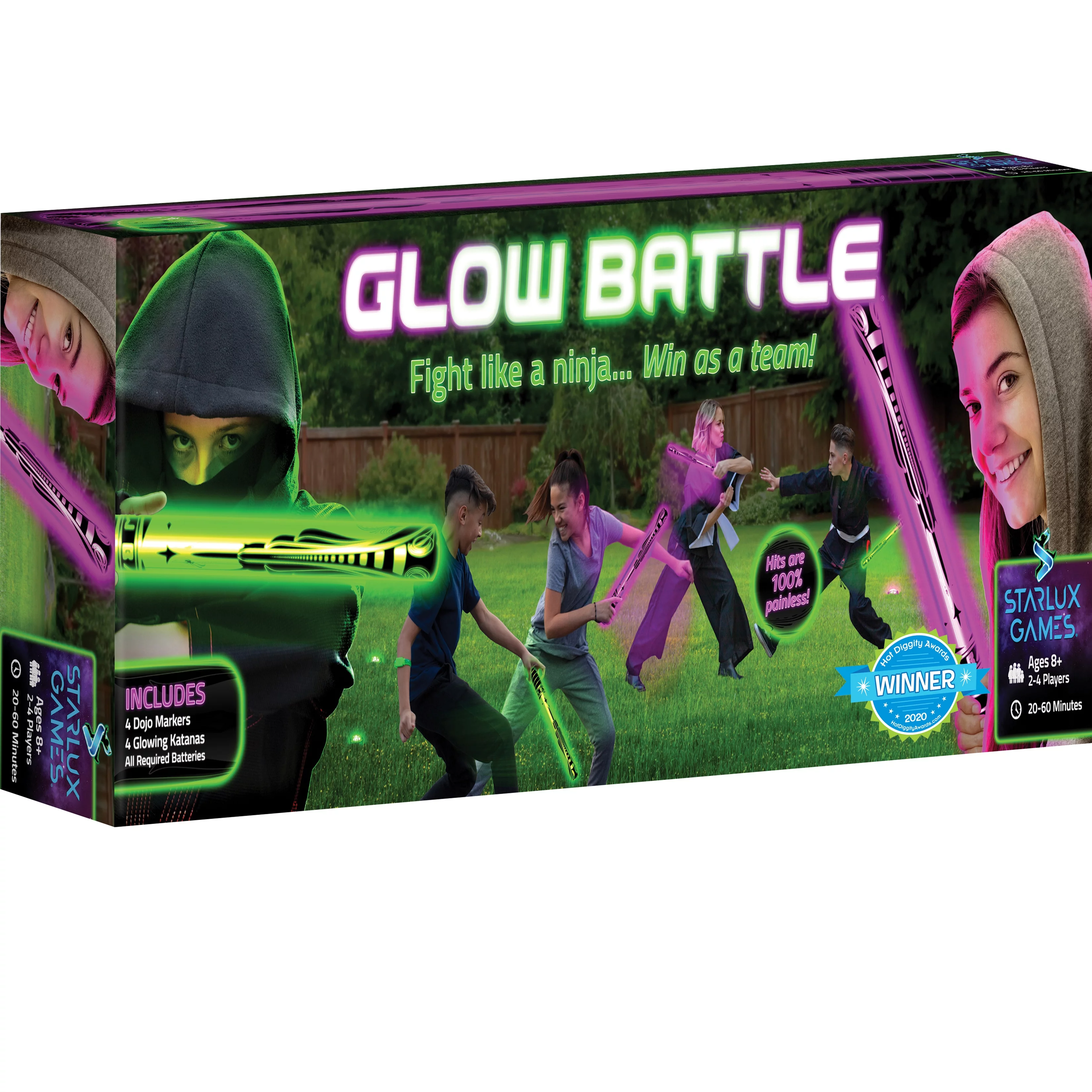 Starlux Games Ninja Toys Meet Samurai Swords in Glow Battle: Glowing Sword Game