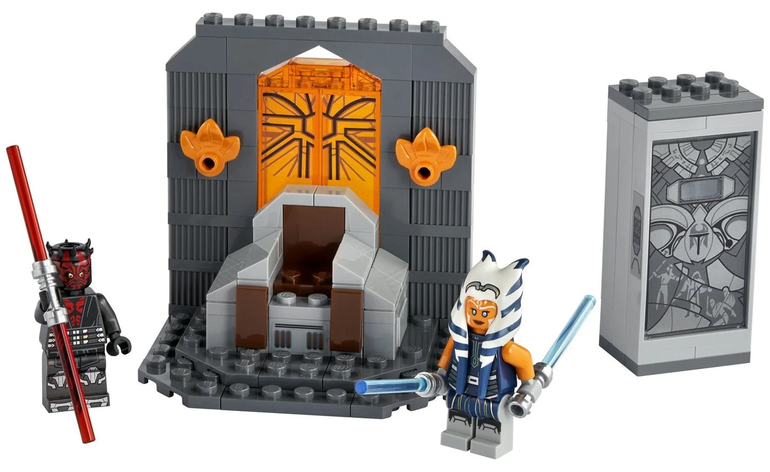 LEGO Star Wars: The Clone Wars Duel on Mandalore 75310 Building Toy Featuring Ahsoka Tano and Darth Maul (147 Pieces)