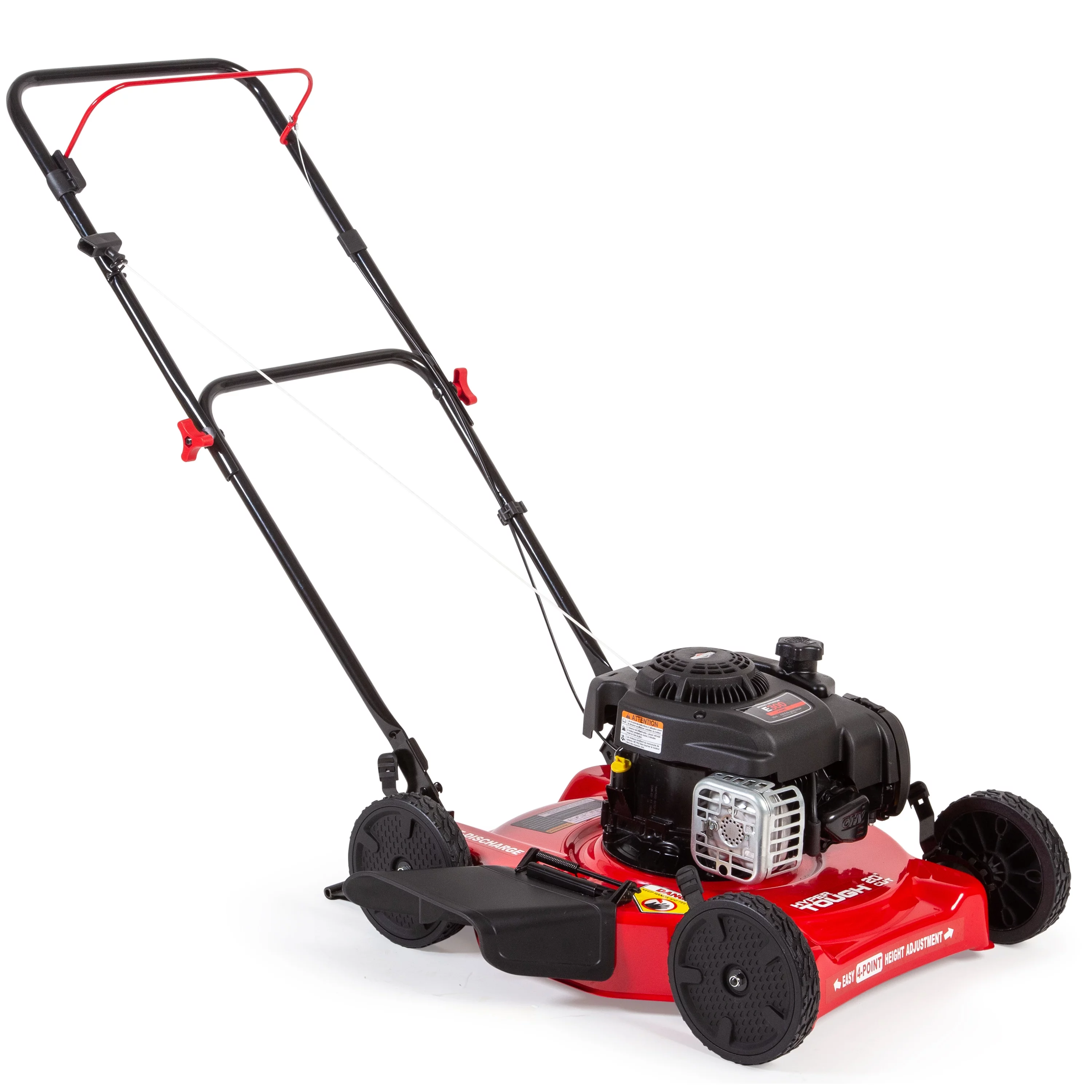 Hyper Tough 20-inch 125cc Gas Push Mower with Briggs & Stratton Engine