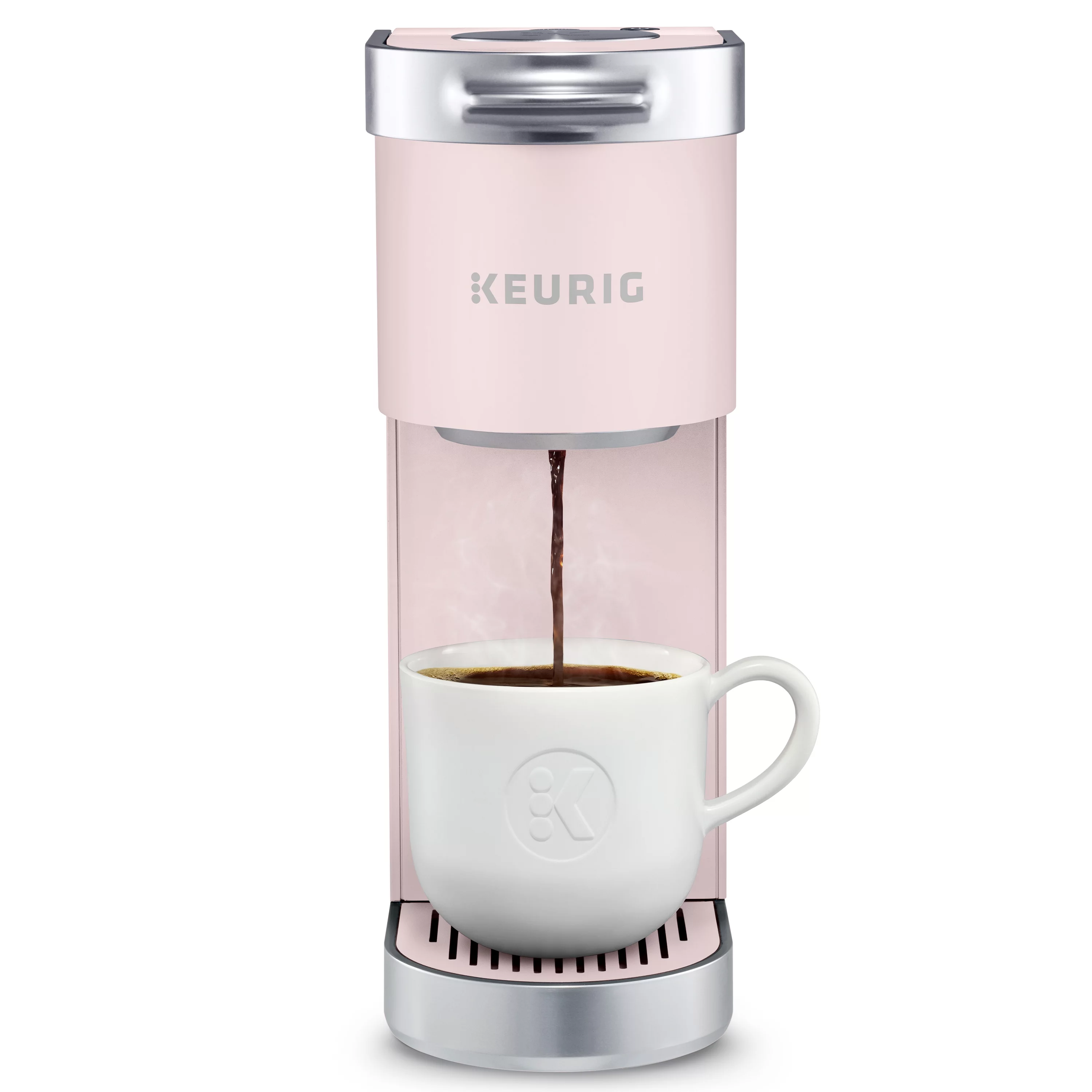 Keurig K-Mini Plus Single Serve K-Cup Pod Coffee Maker, Dusty Rose