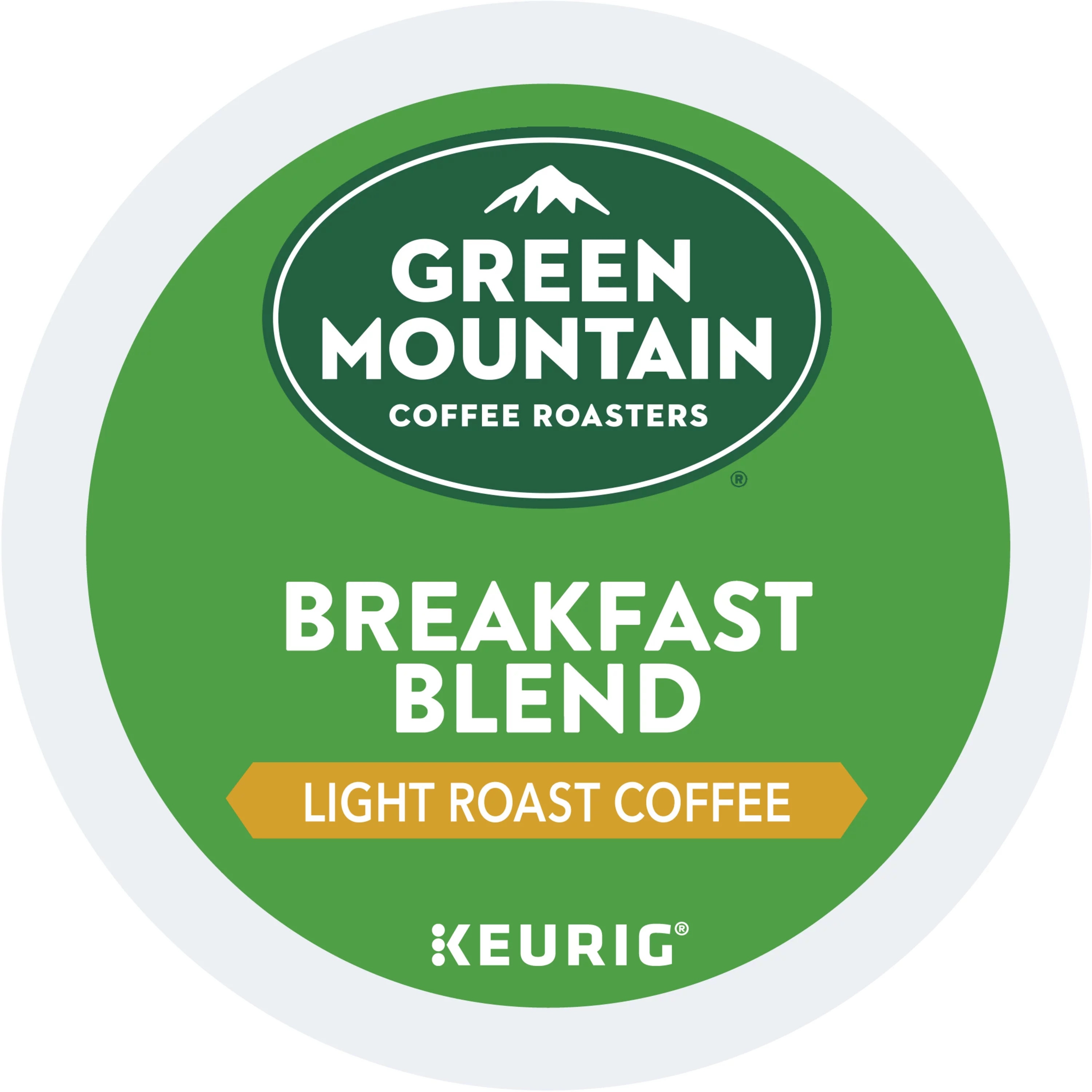 Green Mountain Coffee Roasters, Breakfast Blend Light Roast K-Cup Coffee Pods, 24 Count