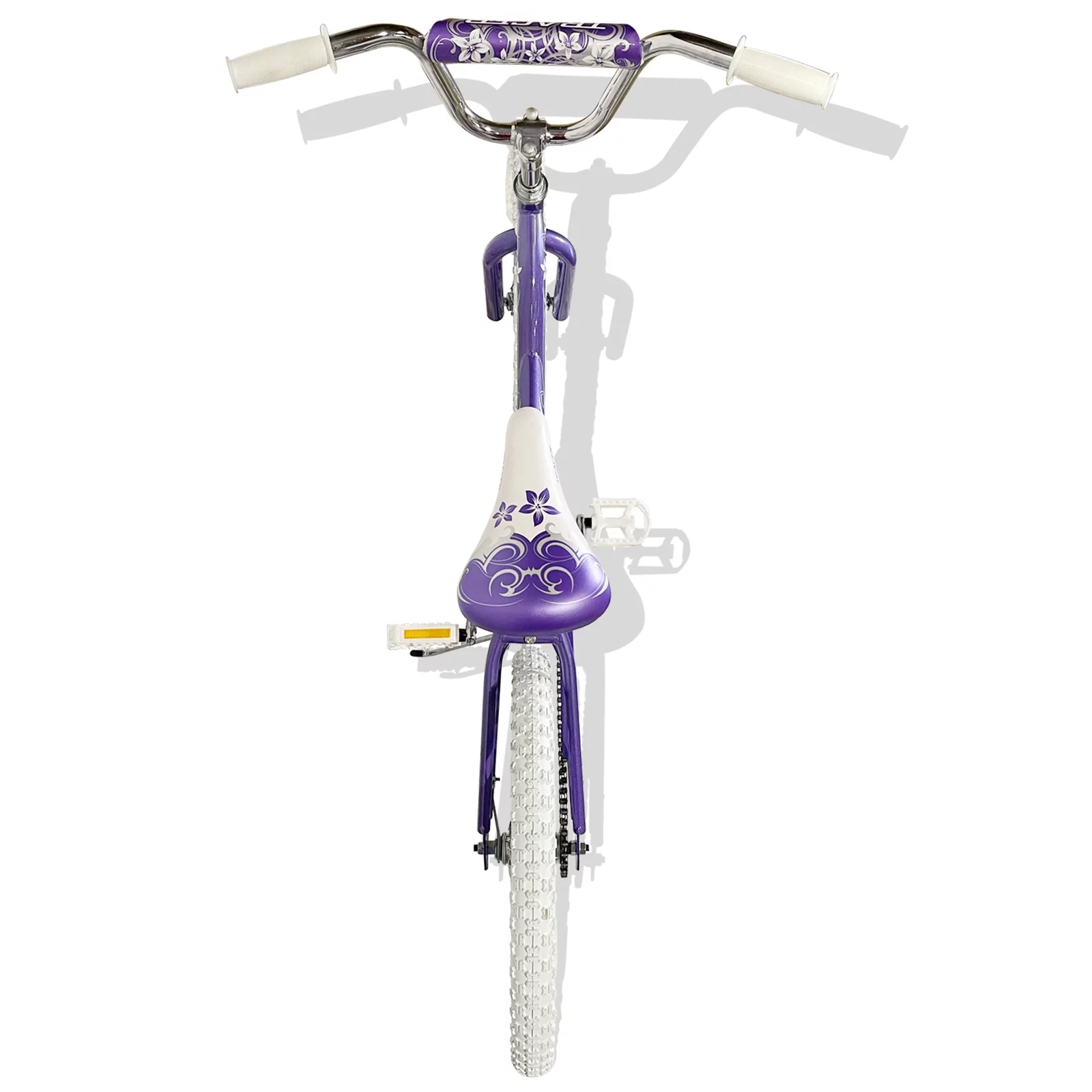 TRACER Daisy BMX 20 Inch Kids Bike, Boy and Girls Age 5 to 9, Purple