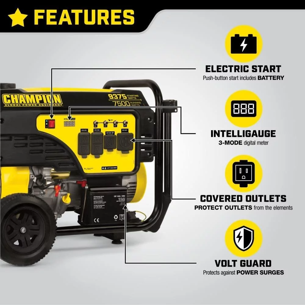 7500-Watt Generator