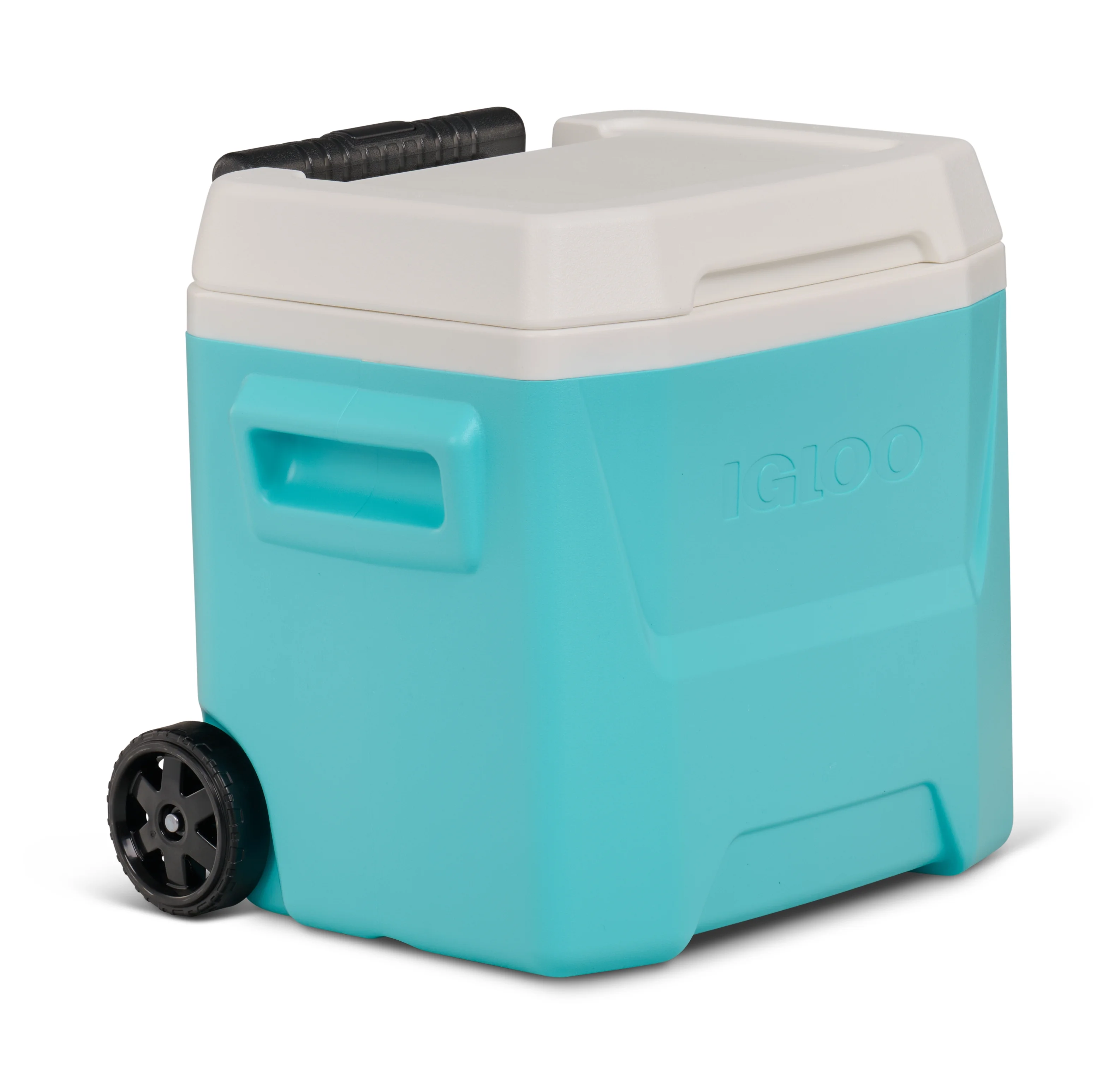 Igloo 16 QT. Laguna Hard Sided Ice Chest Roller Cooler, Aquamarine