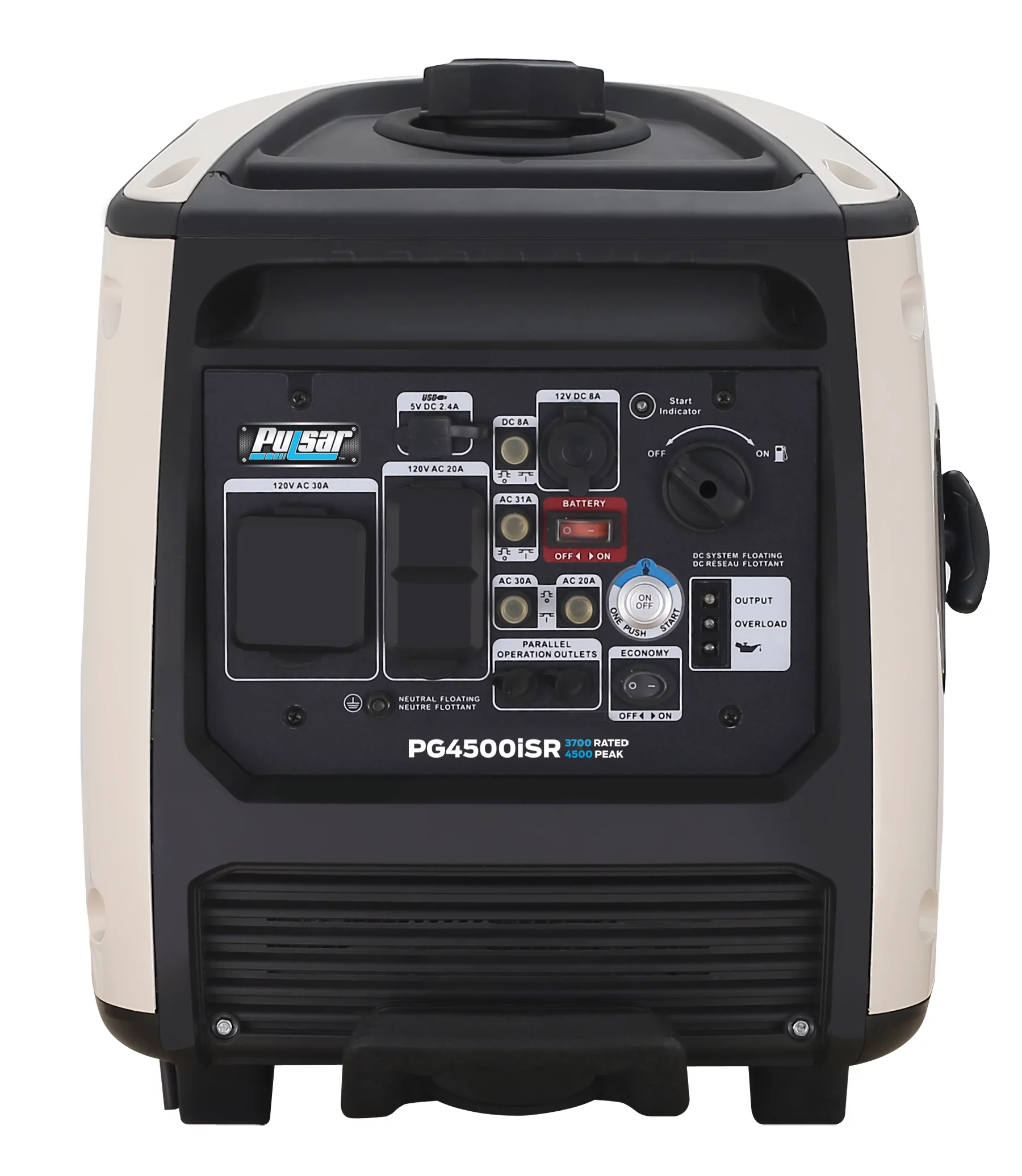 Pulsar 4500W Inverter Gas Powered Generator with Remote Start