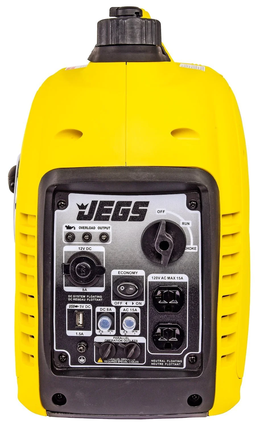 JEGS 86002 Premium Inverter Generator 2 300 Peak Watts 1 800 Running Watts SUPER