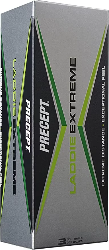 Bridgestone Golf 2017 Precept Laddie Extreme Golf Balls, Prior Generation, 24 Pack