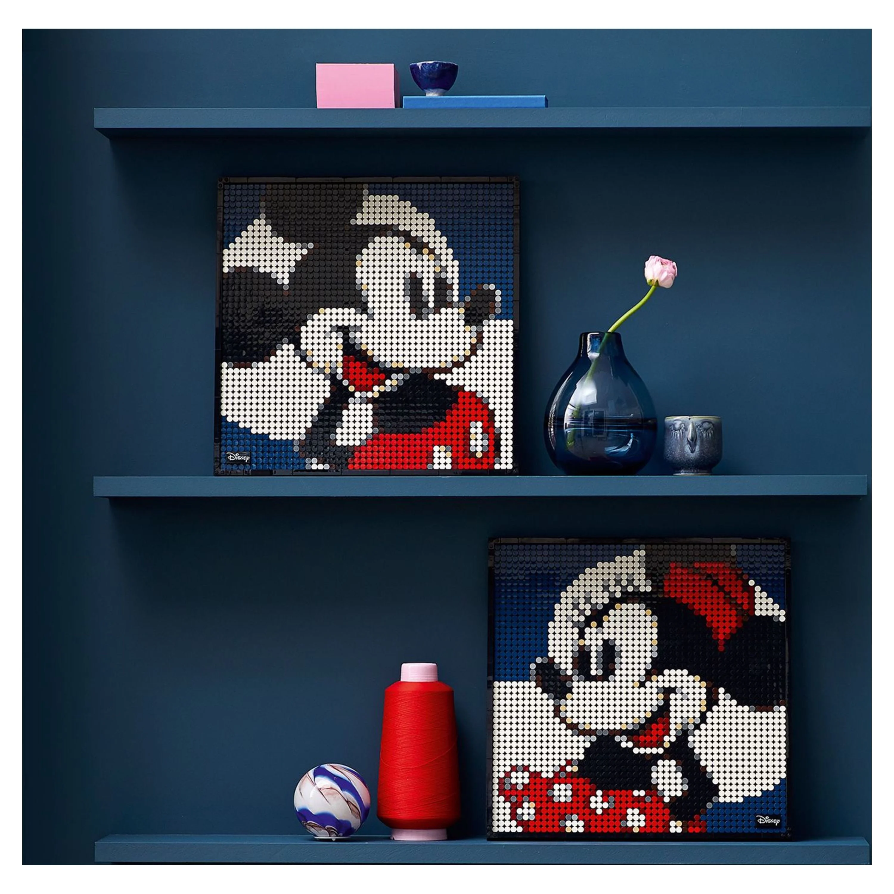 LEGO Art Disney’s Mickey Mouse 31202 Wall Decor Set for Adults Who Love Crafts (2,658 Pieces)