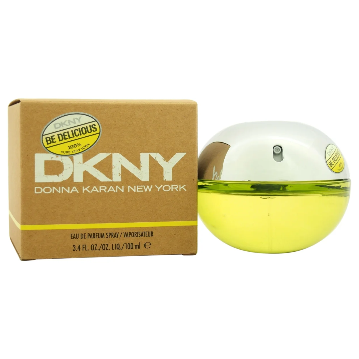 DKNY Be Delicious Eau De Parfum, Perfume For Women, 3.4 oz