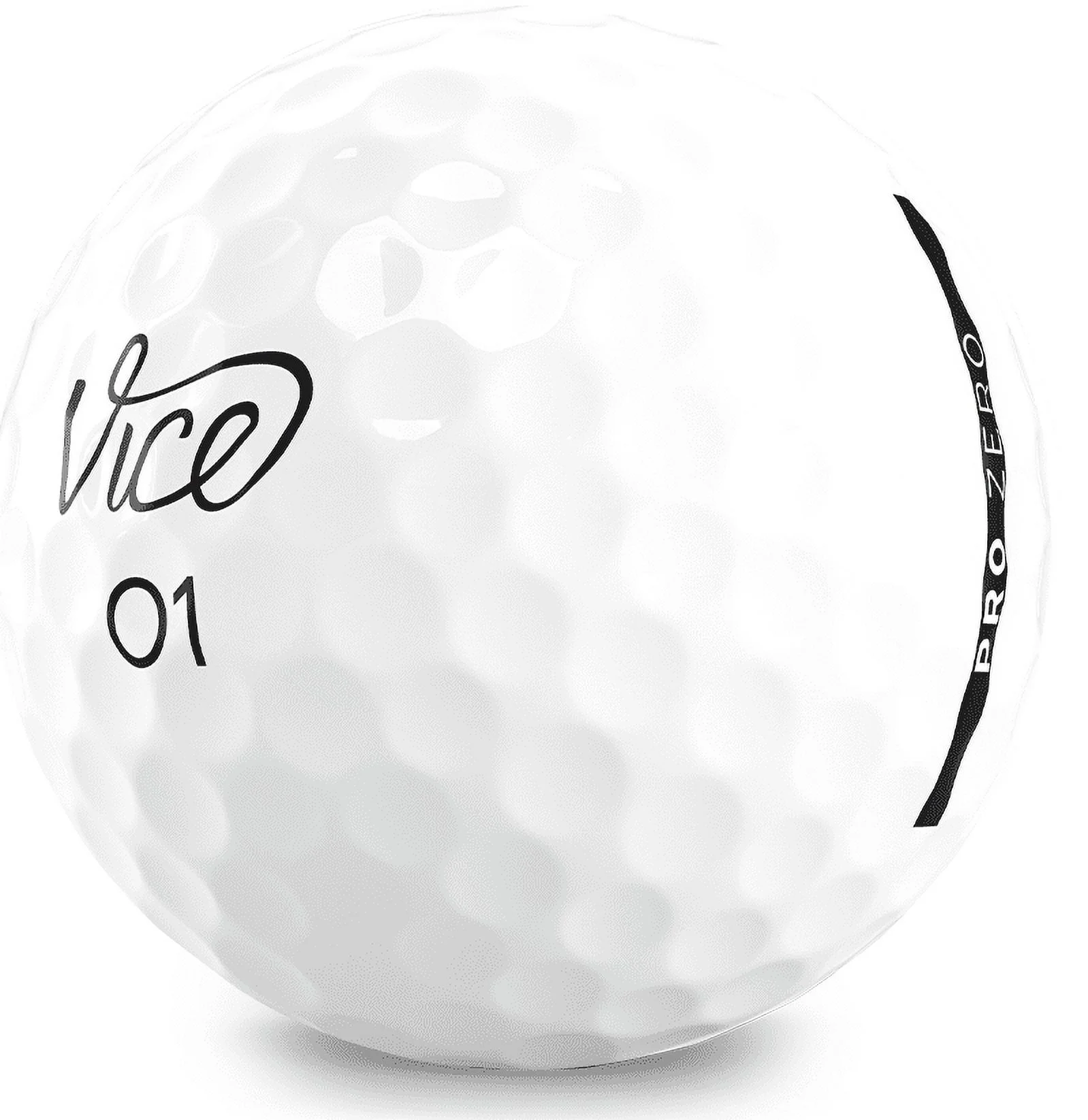 Vice Golf Pro Zero White 1 Dozen Balls