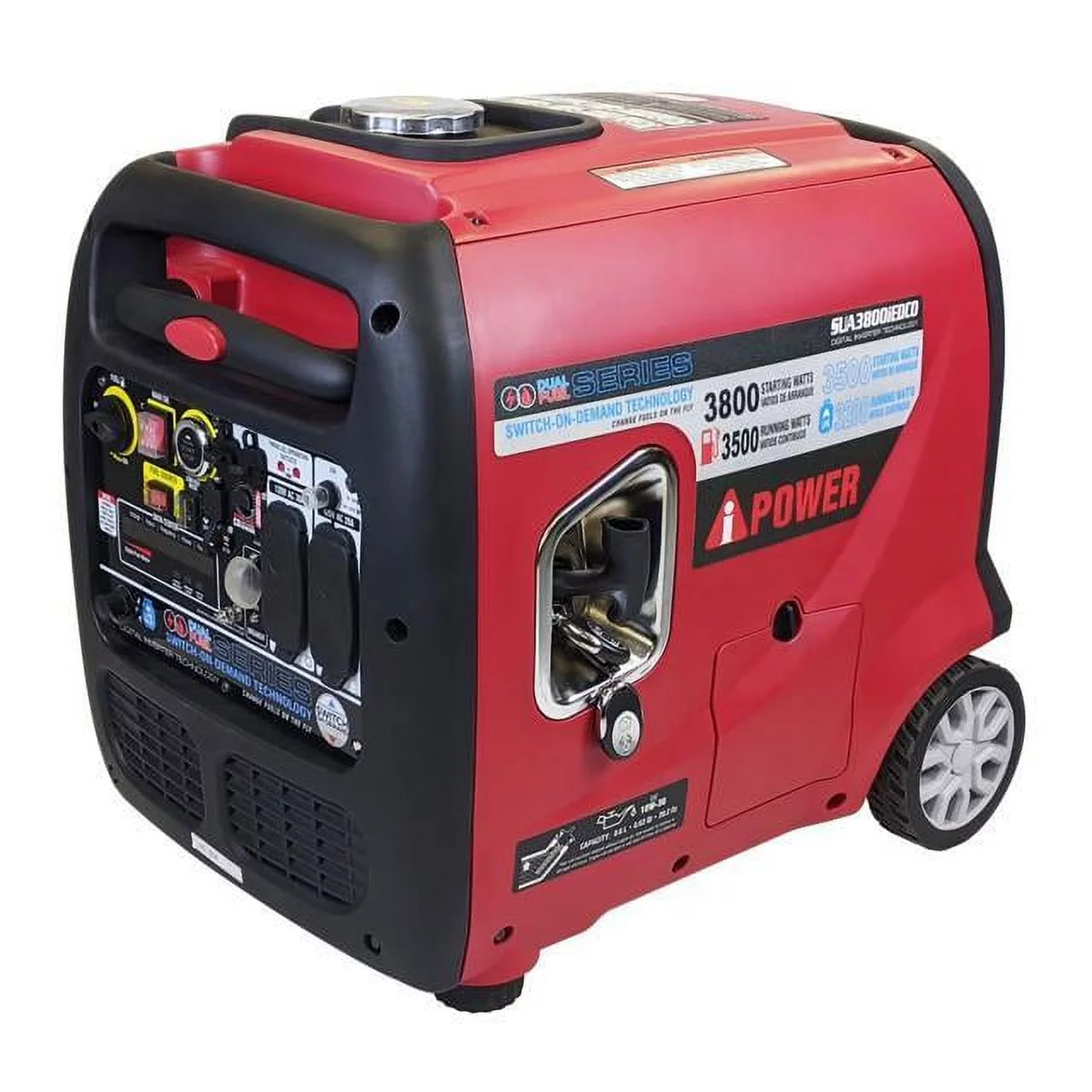 A-IPOWER Dual Fuel Generator SUA3800iED