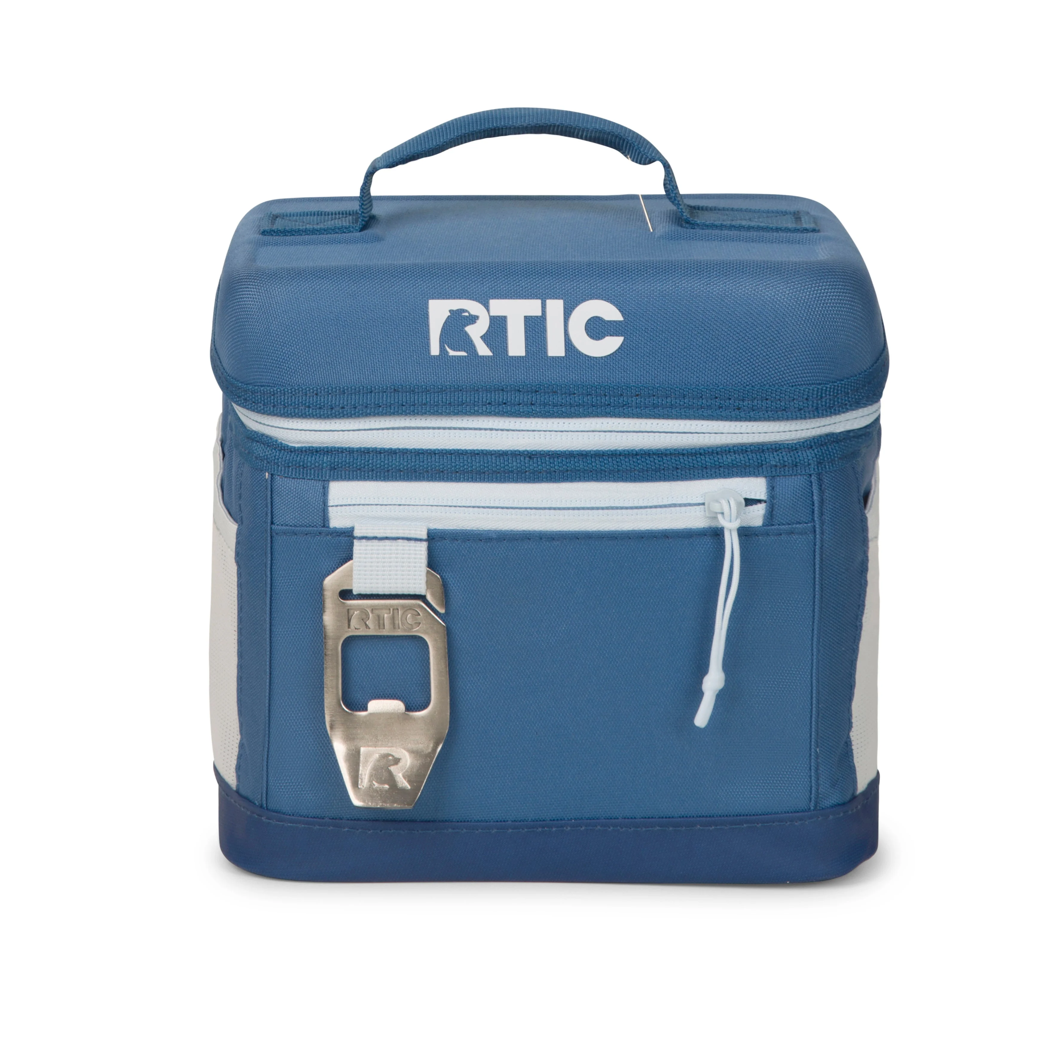 RTIC 6 Can Everyday Cooler, Insulated Soft Cooler with Collapsible Design, Black