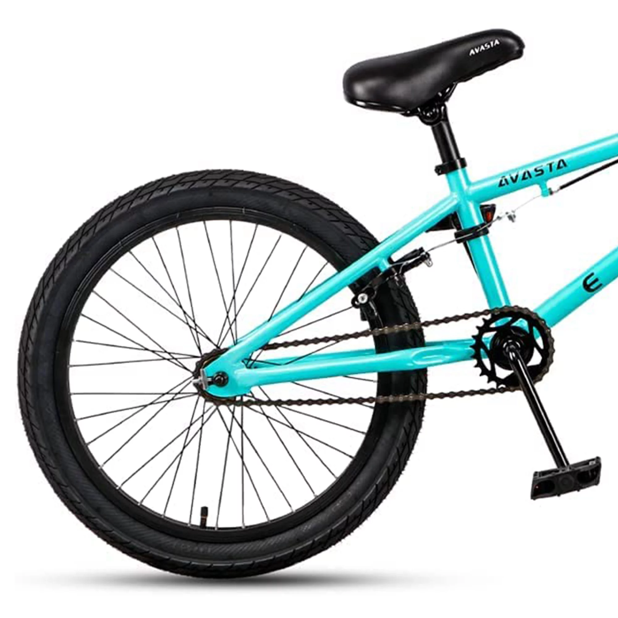 AVASTA 18 Inch Kid BMX Bicycle for Beginner Riders, Ages 5 to 8, Mint Green