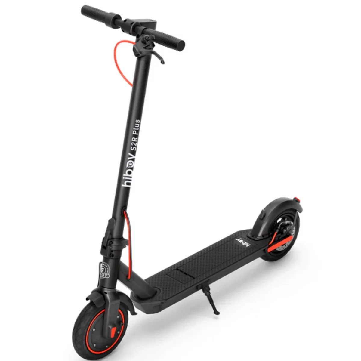 Hiboy S2R Plus Electric Scooter with 9″ Pneumatic Tires, Detachable Battery Upgraded 350W Motor Max 22 Miles & 19 MPH Foldable Commuter E-Scooter for Adults