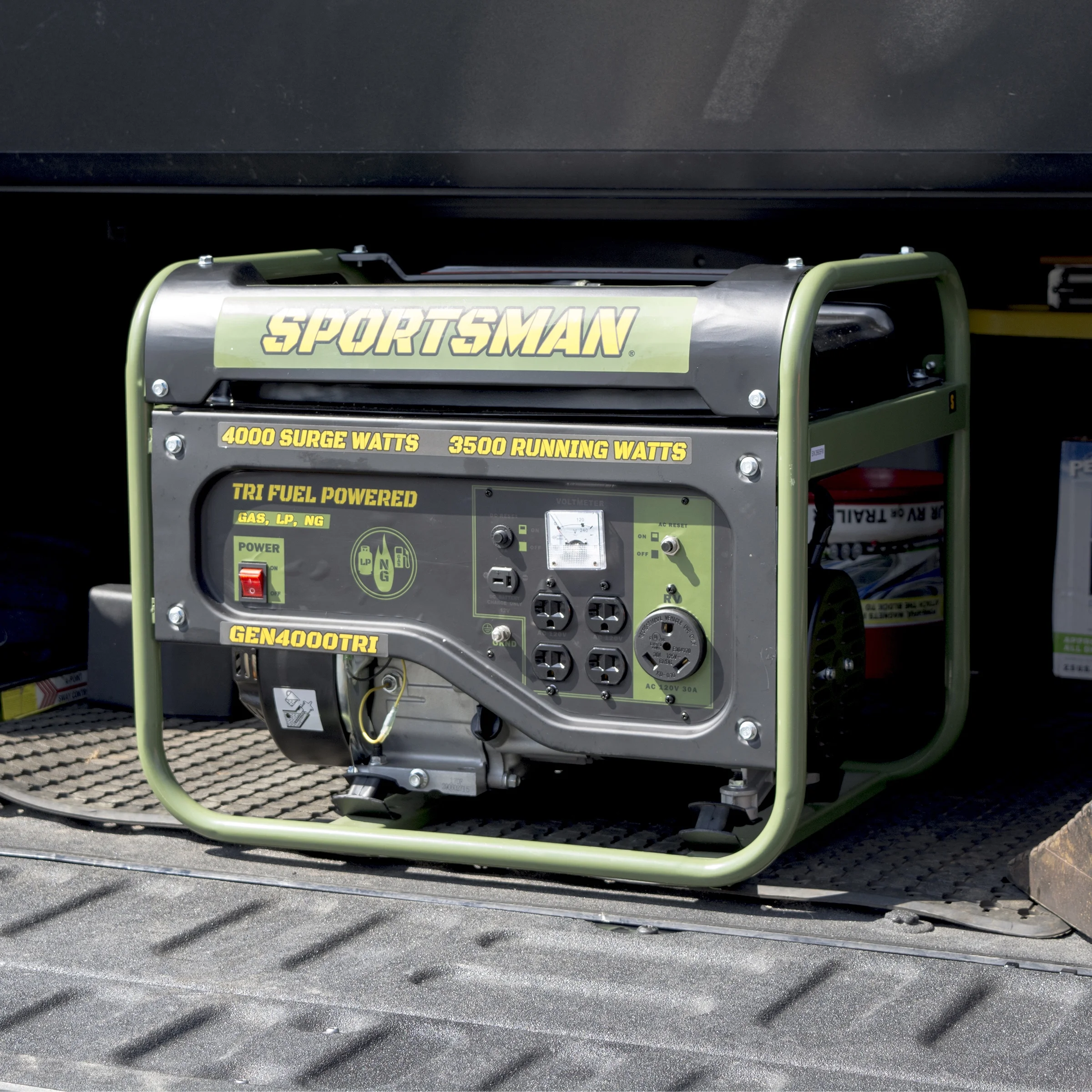 Sportsman 4000 Surge Watts Portable Tri Fuel Generator – Sportsman