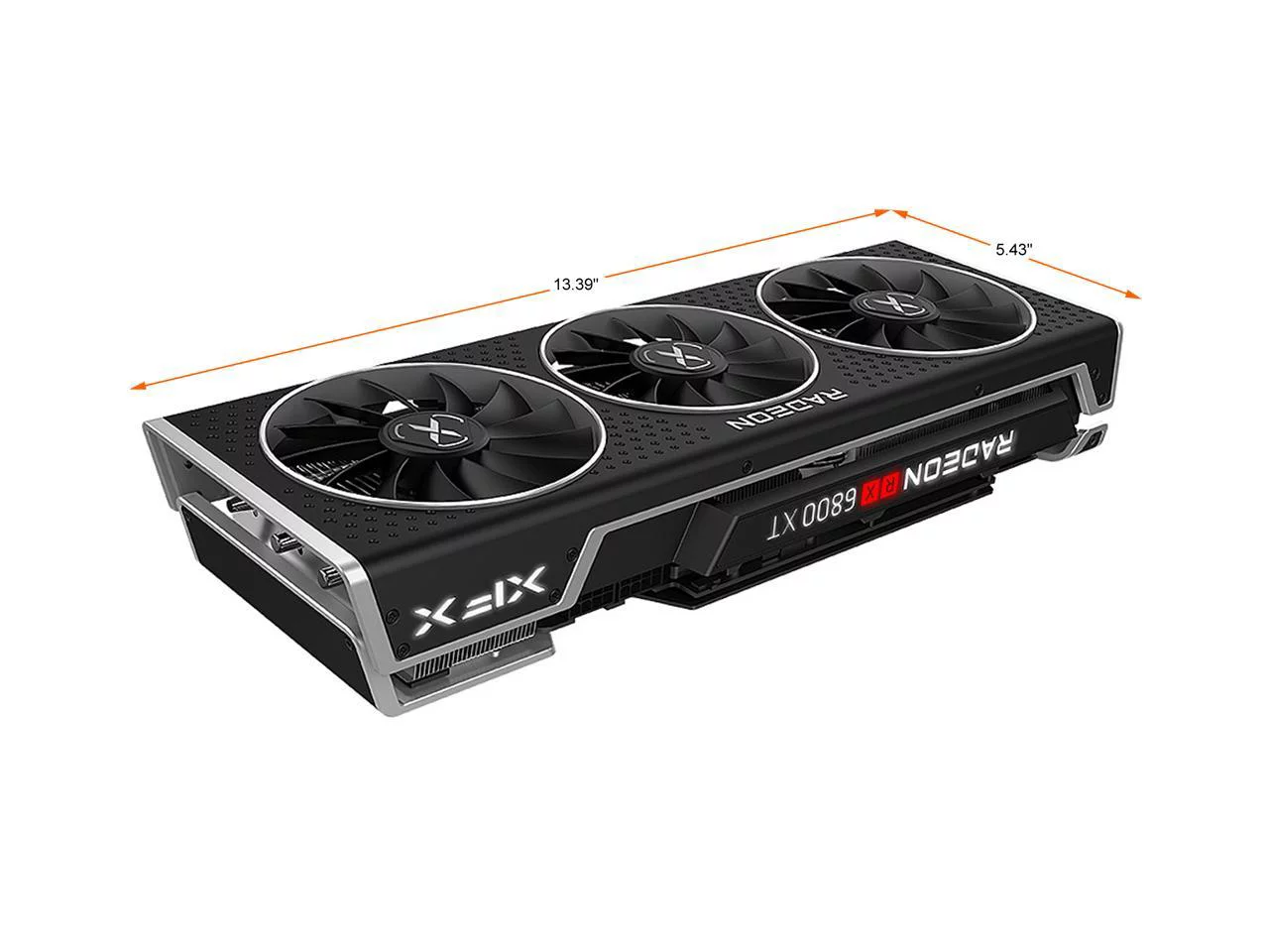 XFX SPEEDSTER MERC319 AMD Radeon RX 6800 XT CORE Gaming Graphics Card with 16GB GDDR6 HDMI 3 x DP, AMD RDNA 2 (RX-68XTALFD9)